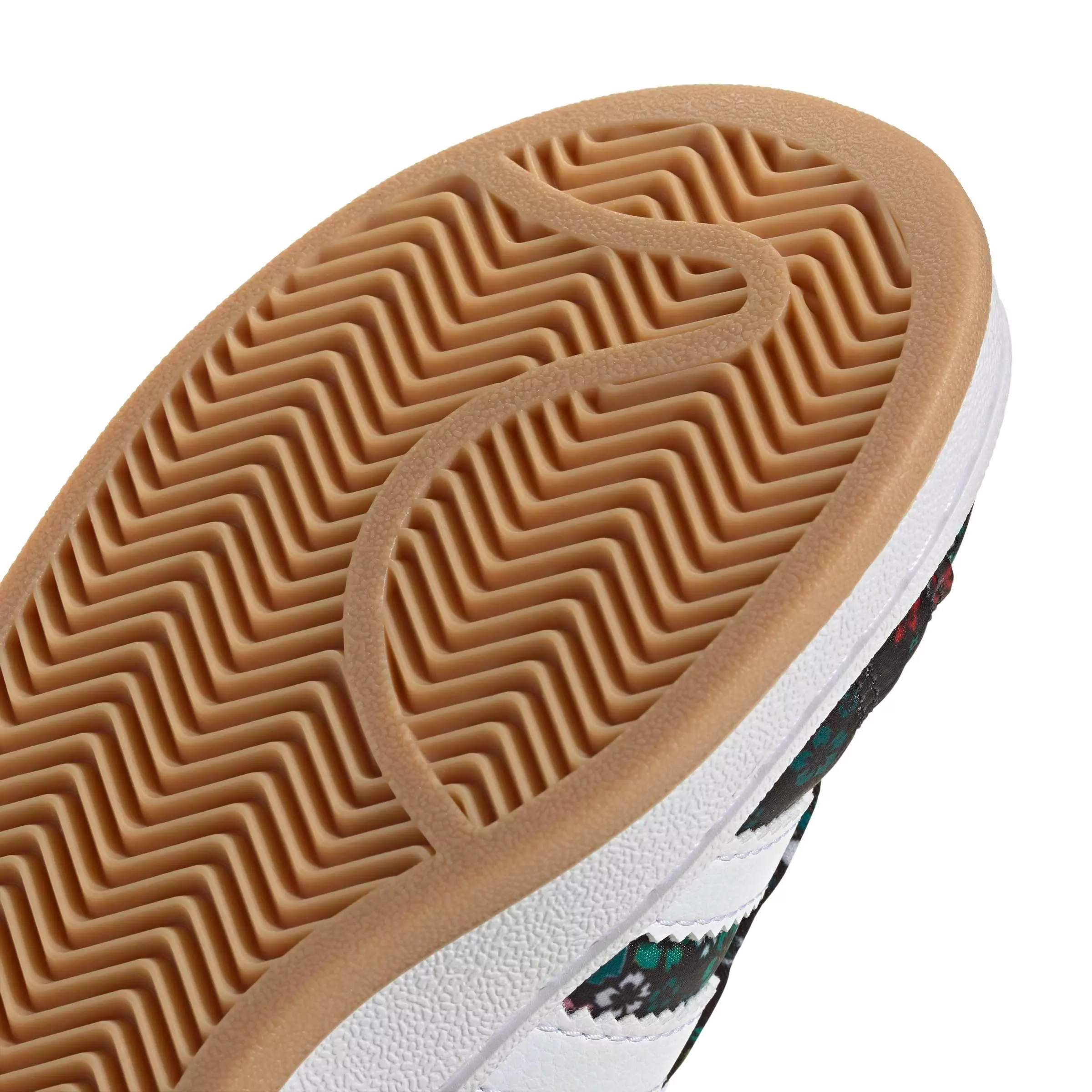 adidas Originals Liberty London Campus 00s CC EL "Core Black/White/Gold" Preschool Girls' Shoe - BLACK/WHITE/GOLD