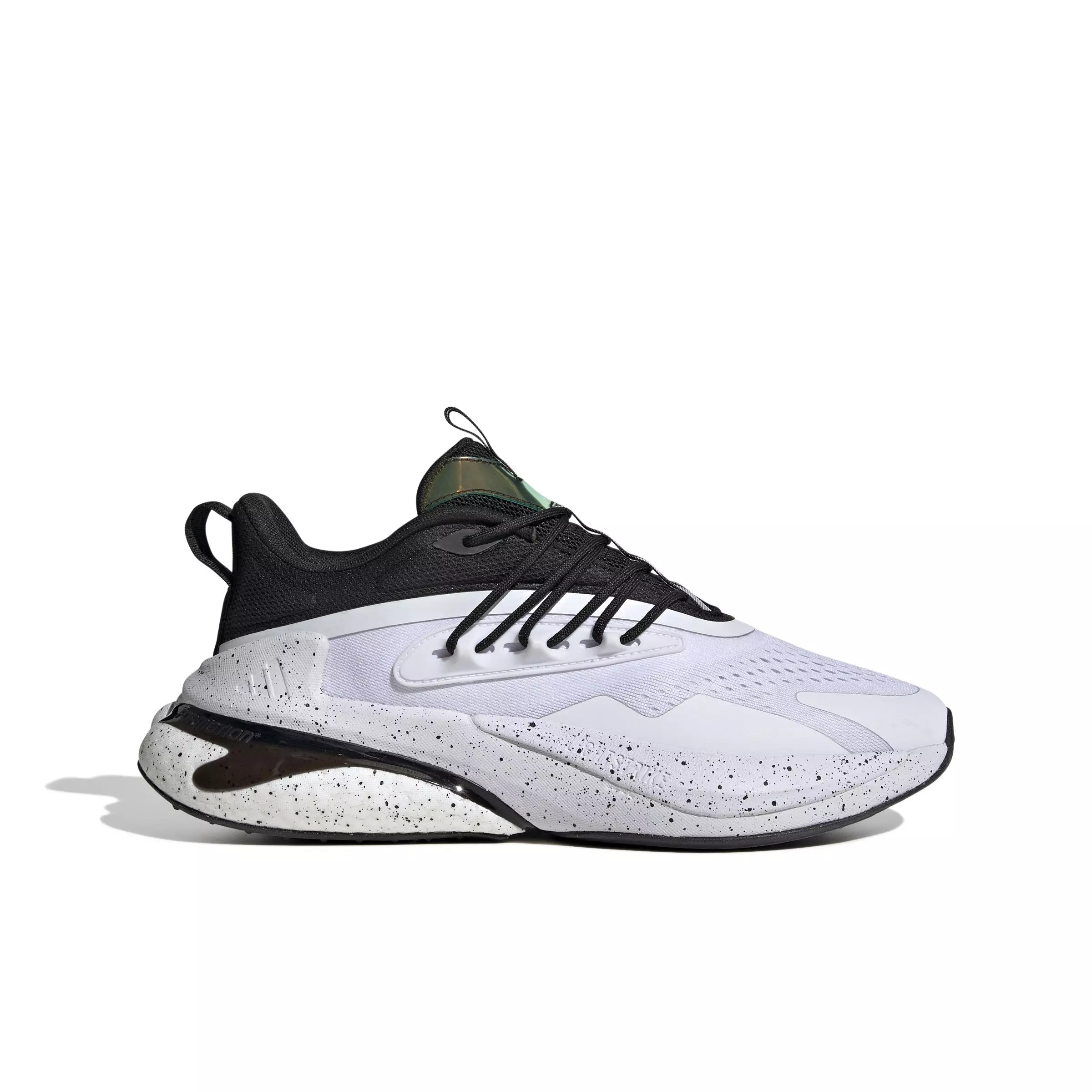 adidas Alphaboost V2 "Ftwr White/Ftwr White/Core Black" Unisex Running Shoe - WHITE/WHITE/BLACK