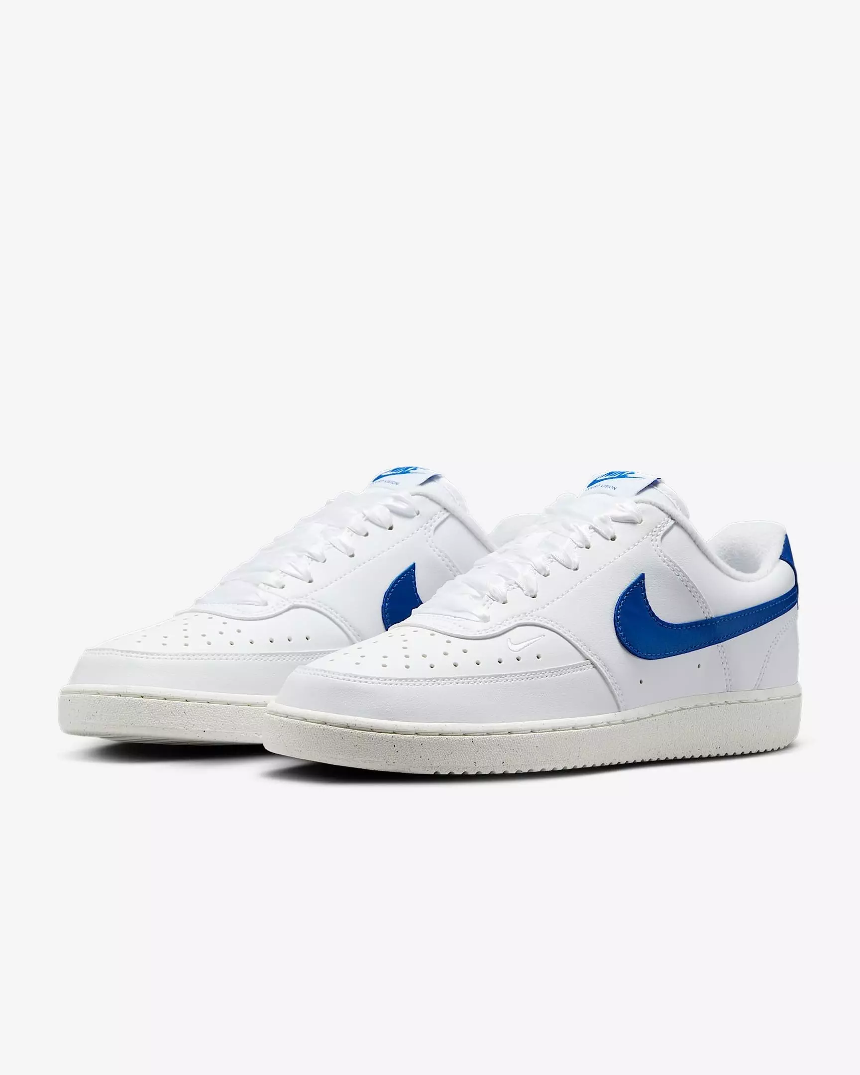 Nike Court Vision Low Next Nature "White/Sail/Game Royal" Women's Shoe - WHITE/SAIL/ROYAL