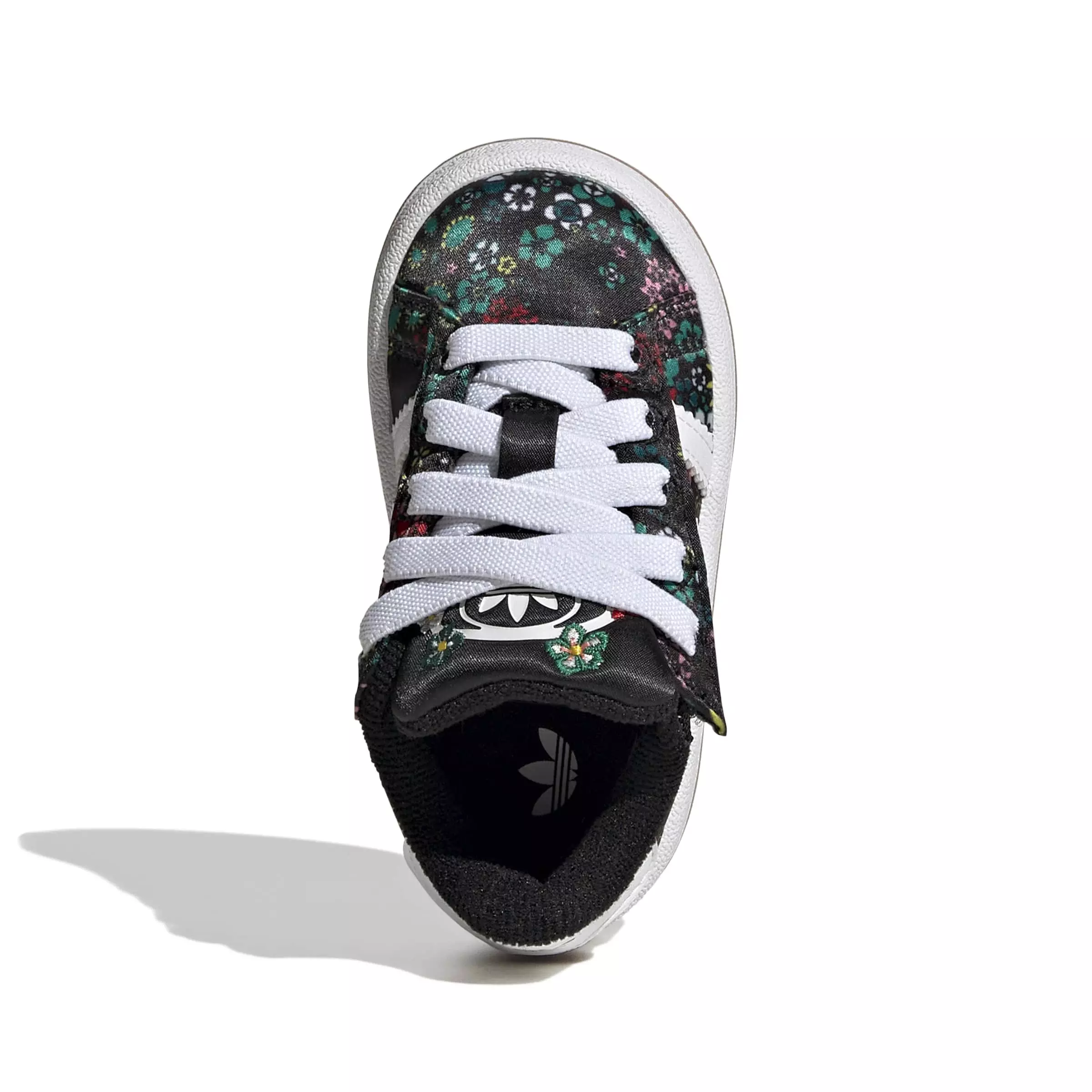adidas Originals Liberty London Campus 00s CC "Core Black/White/Gold Metallic" Infant Girls' Shoe - BLACK/WHITE/GOLD