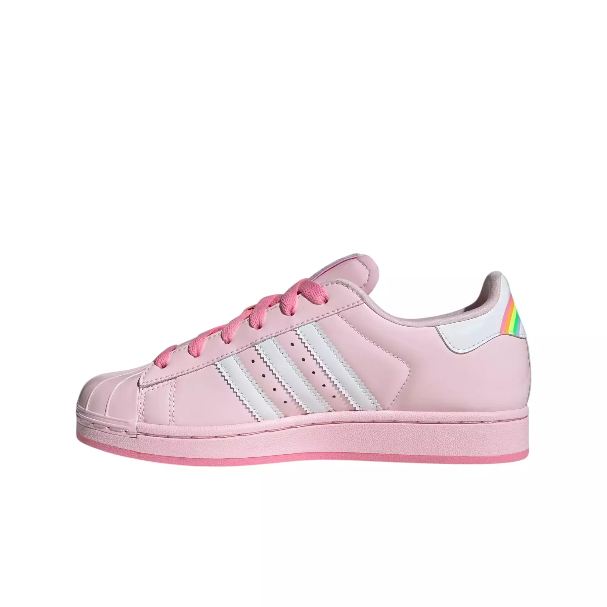 adidas Originals Care bears Superstar II "Clear Pink/Cloud White/Bliss Pink" Women's Shoe - PINK/WHITE