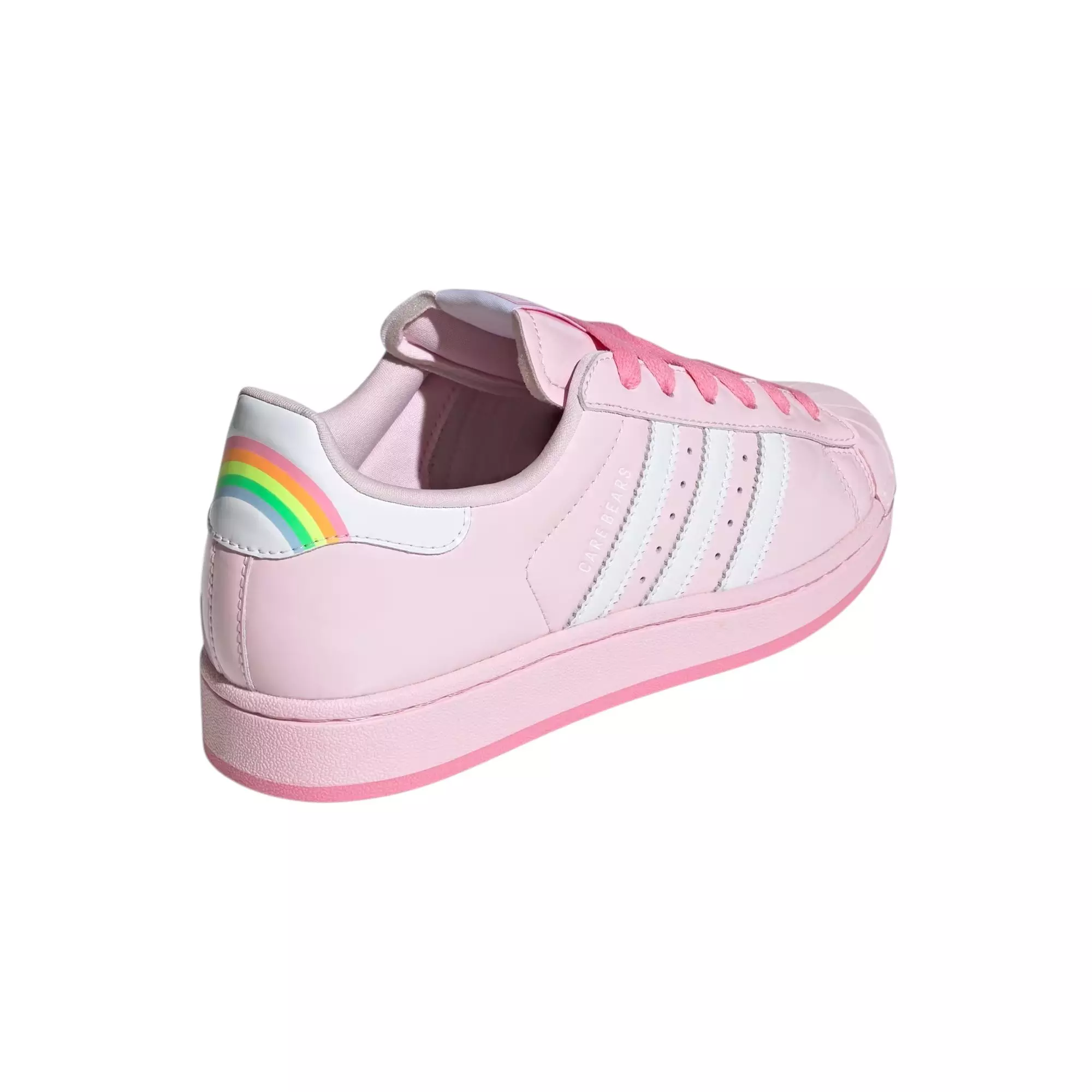 adidas Originals Care bears Superstar II "Clear Pink/Cloud White/Bliss Pink" Women's Shoe - PINK/WHITE