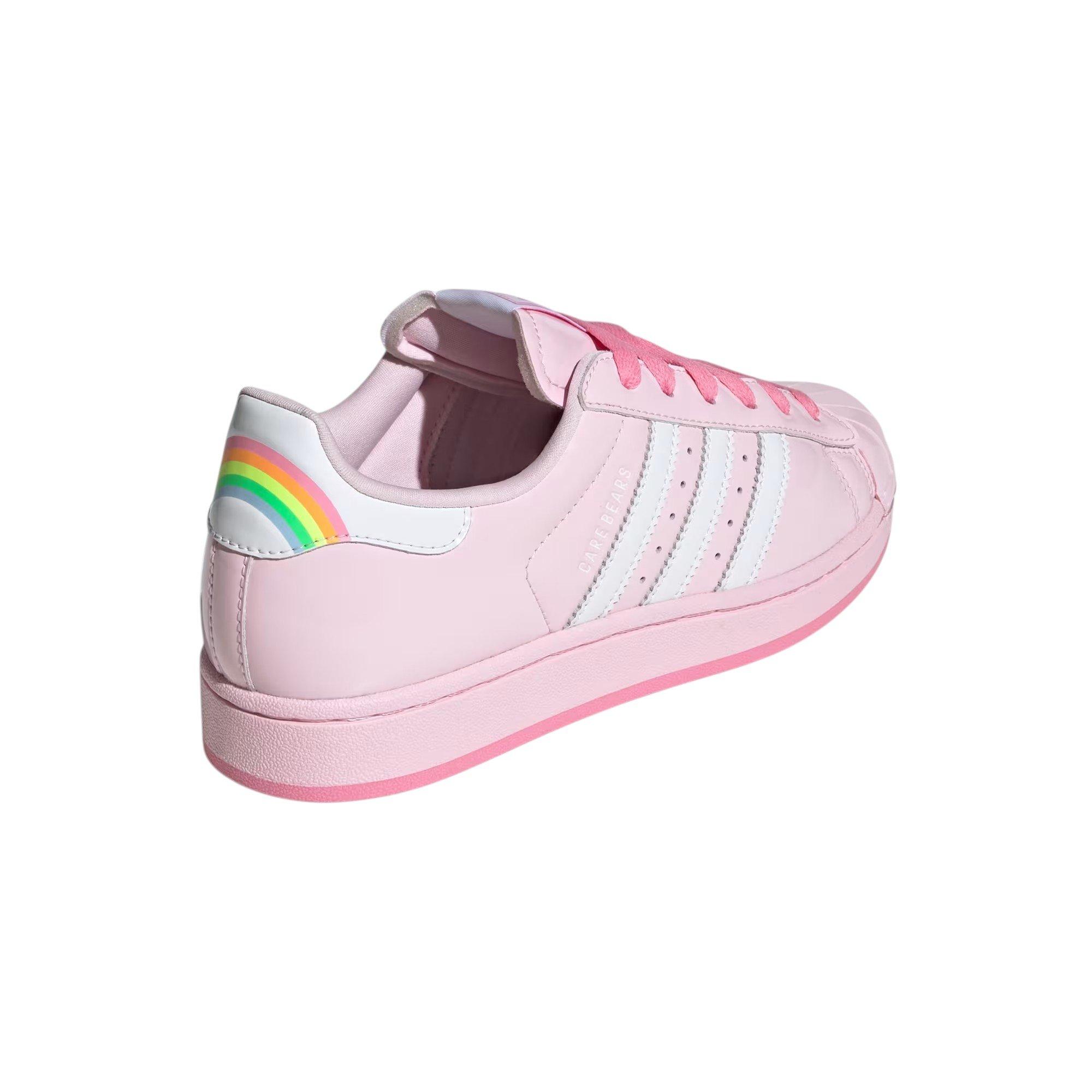 adidas Originals Care bears Superstar II "Clear Pink/Cloud White/Bliss Pink" Women's Shoe - PINK/WHITE