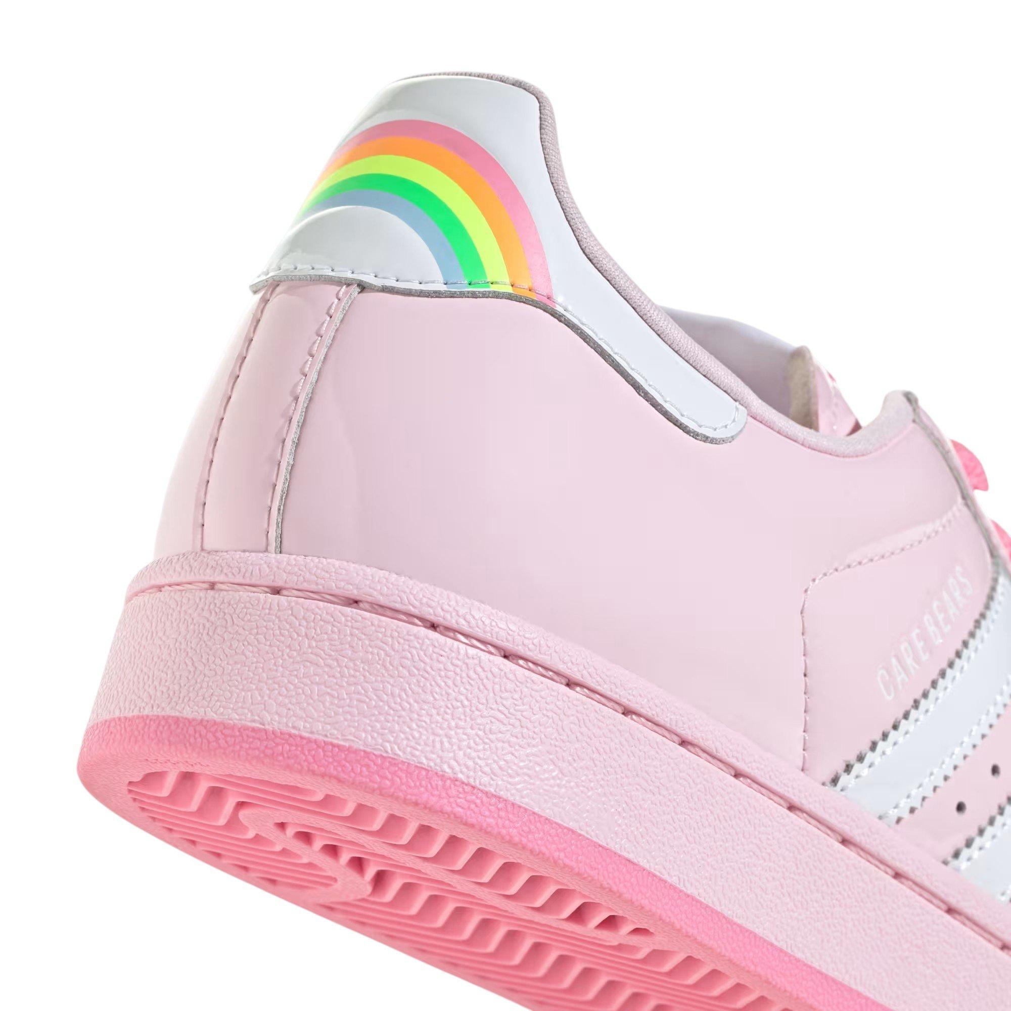 adidas Originals Care bears Superstar II "Clear Pink/Cloud White/Bliss Pink" Women's Shoe - PINK/WHITE
