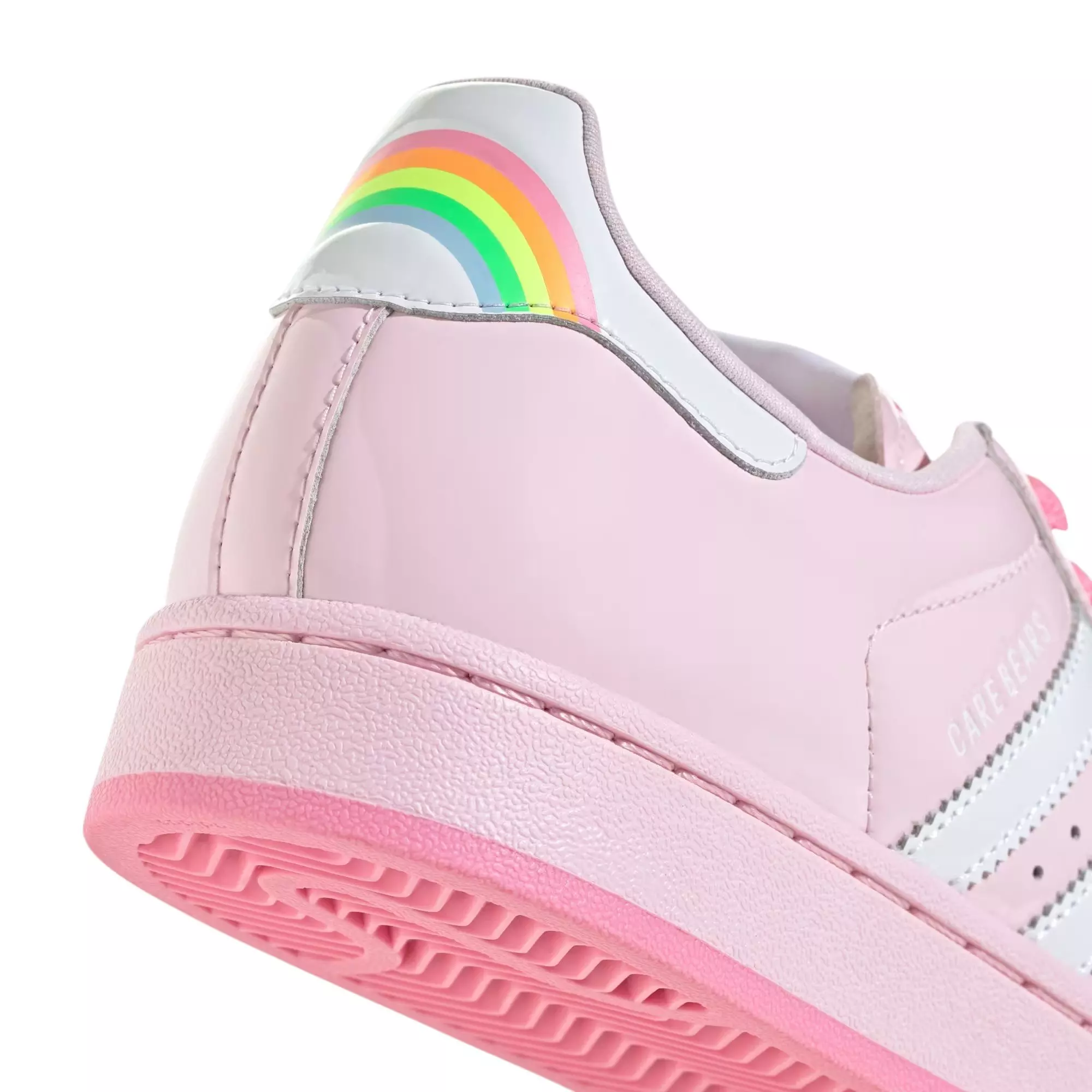 adidas Originals Care bears Superstar II "Clear Pink/Cloud White/Bliss Pink" Women's Shoe - PINK/WHITE