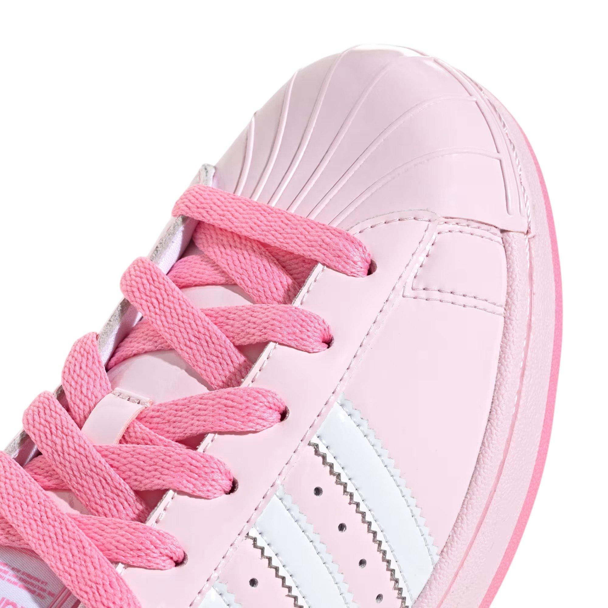adidas Originals Care bears Superstar II "Clear Pink/Cloud White/Bliss Pink" Women's Shoe - PINK/WHITE