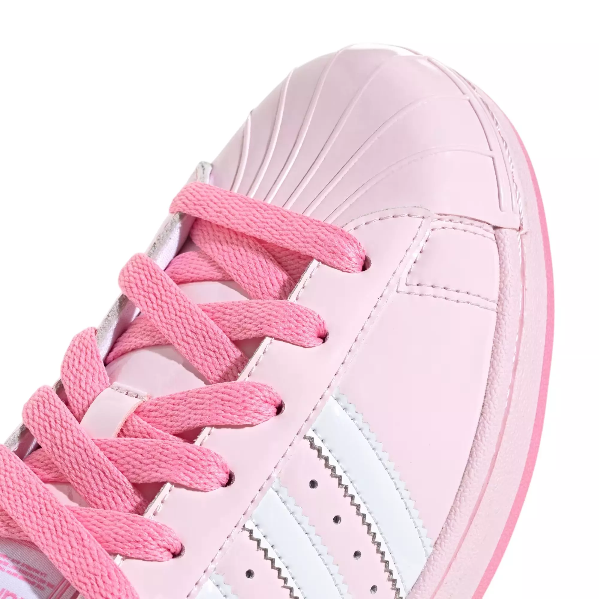 adidas Originals Care bears Superstar II "Clear Pink/Cloud White/Bliss Pink" Women's Shoe - PINK/WHITE