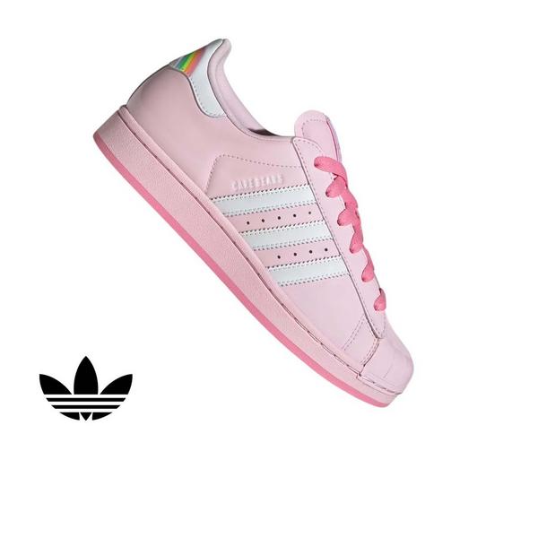 adidas Originals Care bears Superstar II "Clear Pink/Cloud White/Bliss Pink" Women's Shoe - PINK/WHITE