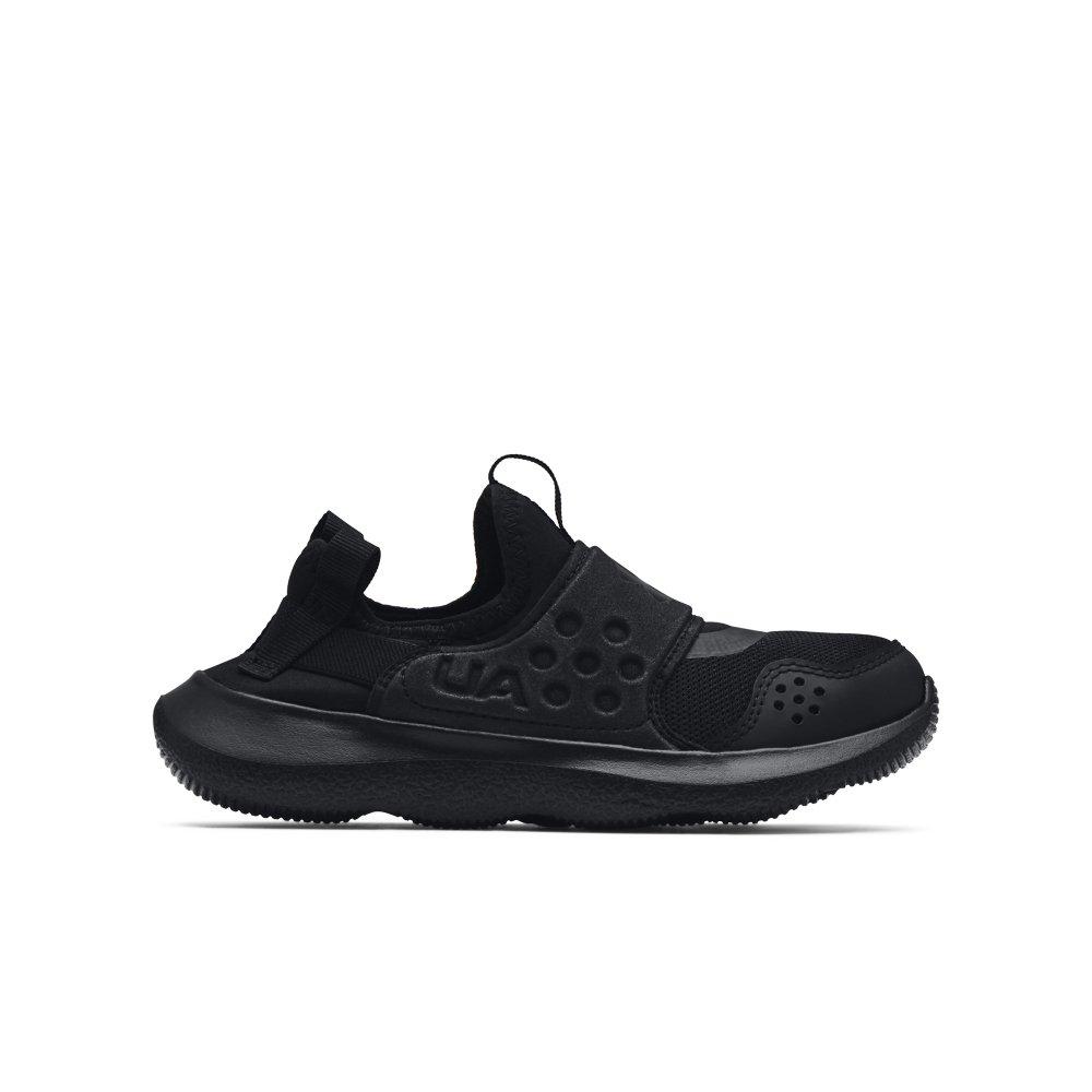 Under Armour Runplay "Black" Preschool Boys' Running Shoe - BLACK Thumbnail View 1