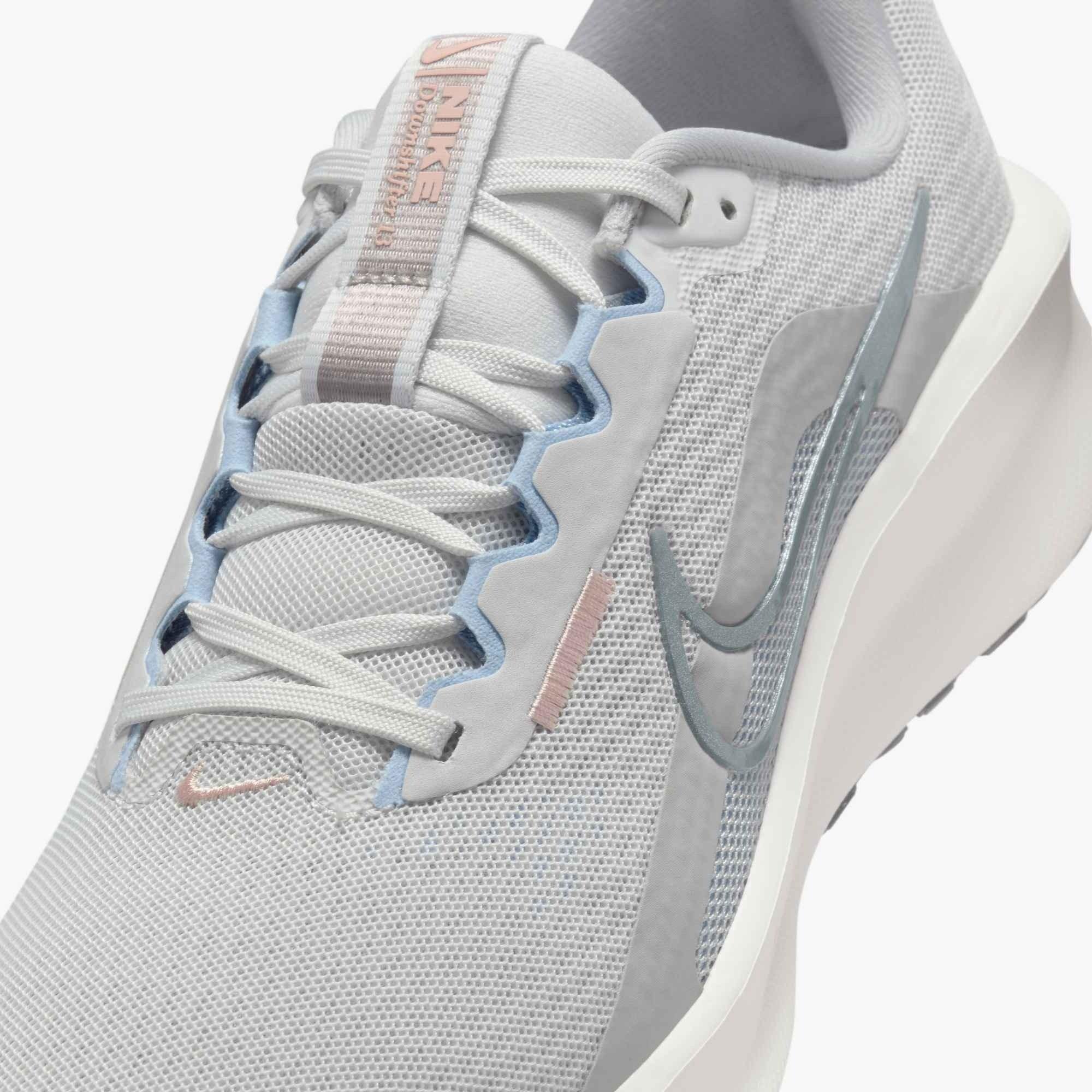 Nike Downshifter 13 "Photon Dust/Lt Smoke Grey/Summit White/Metallic Pewter" Women's Running Shoe - DUST/LT GREY/WHITE/PEWTER Thumbnail View 6