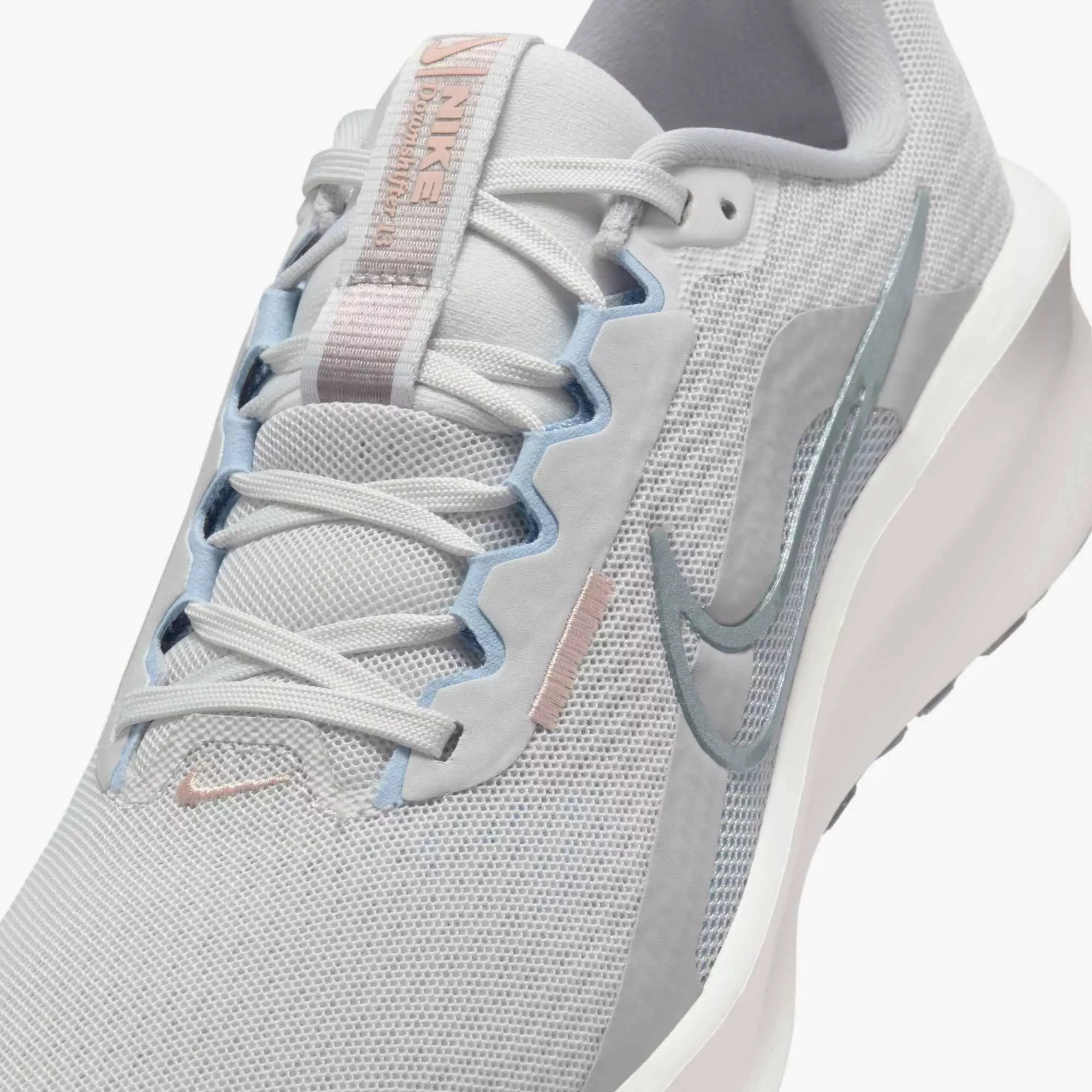 Nike Downshifter 13 "Photon Dust/Lt Smoke Grey/Summit White/Metallic Pewter" Women's Running Shoe - DUST/LT GREY/WHITE/PEWTER