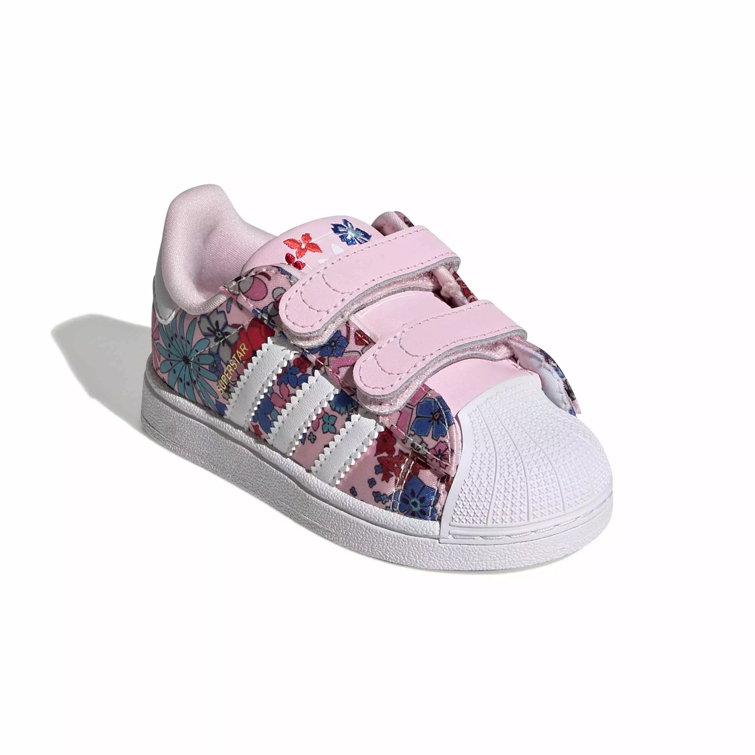 adidas Originals Liberty London Superstar II CC "Clear Pink/White/Light Pink" Infant Girls' Shoe - PINK/WHITE/LT PINK