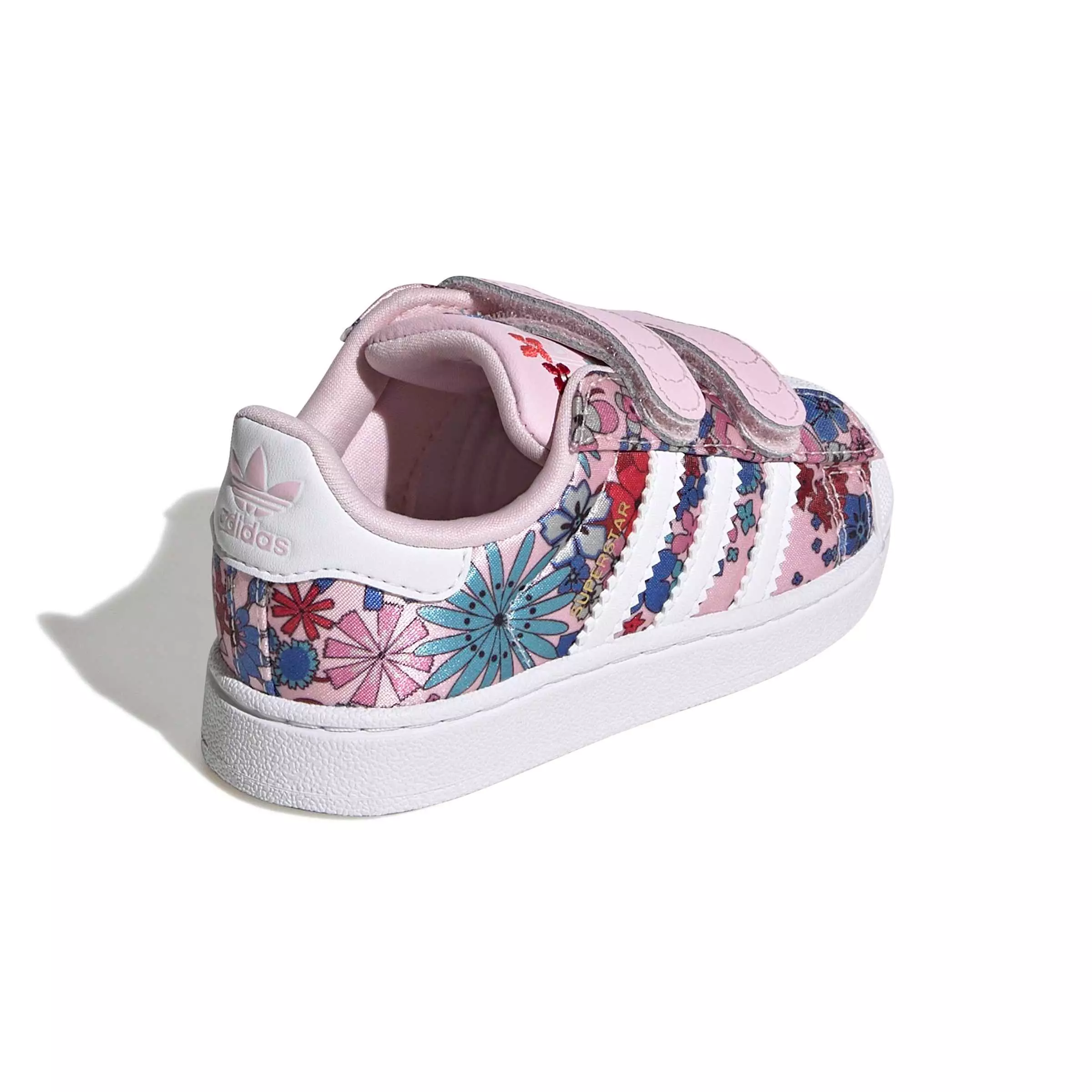 adidas Originals Liberty London Superstar II CC "Clear Pink/White/Light Pink" Infant Girls' Shoe - PINK/WHITE/LT PINK