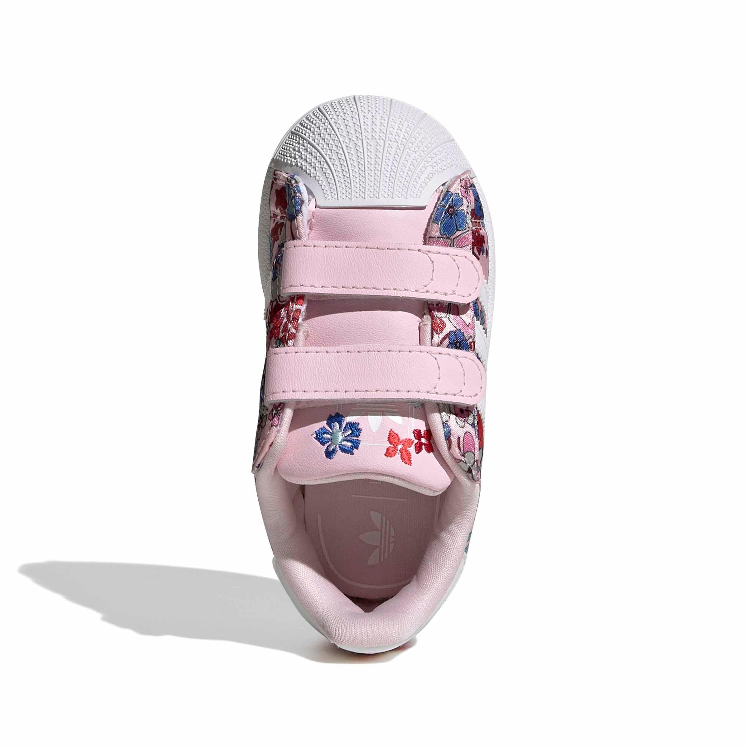 adidas Originals Liberty London Superstar II CC "Clear Pink/White/Light Pink" Infant Girls' Shoe - PINK/WHITE/LT PINK Thumbnail View 5