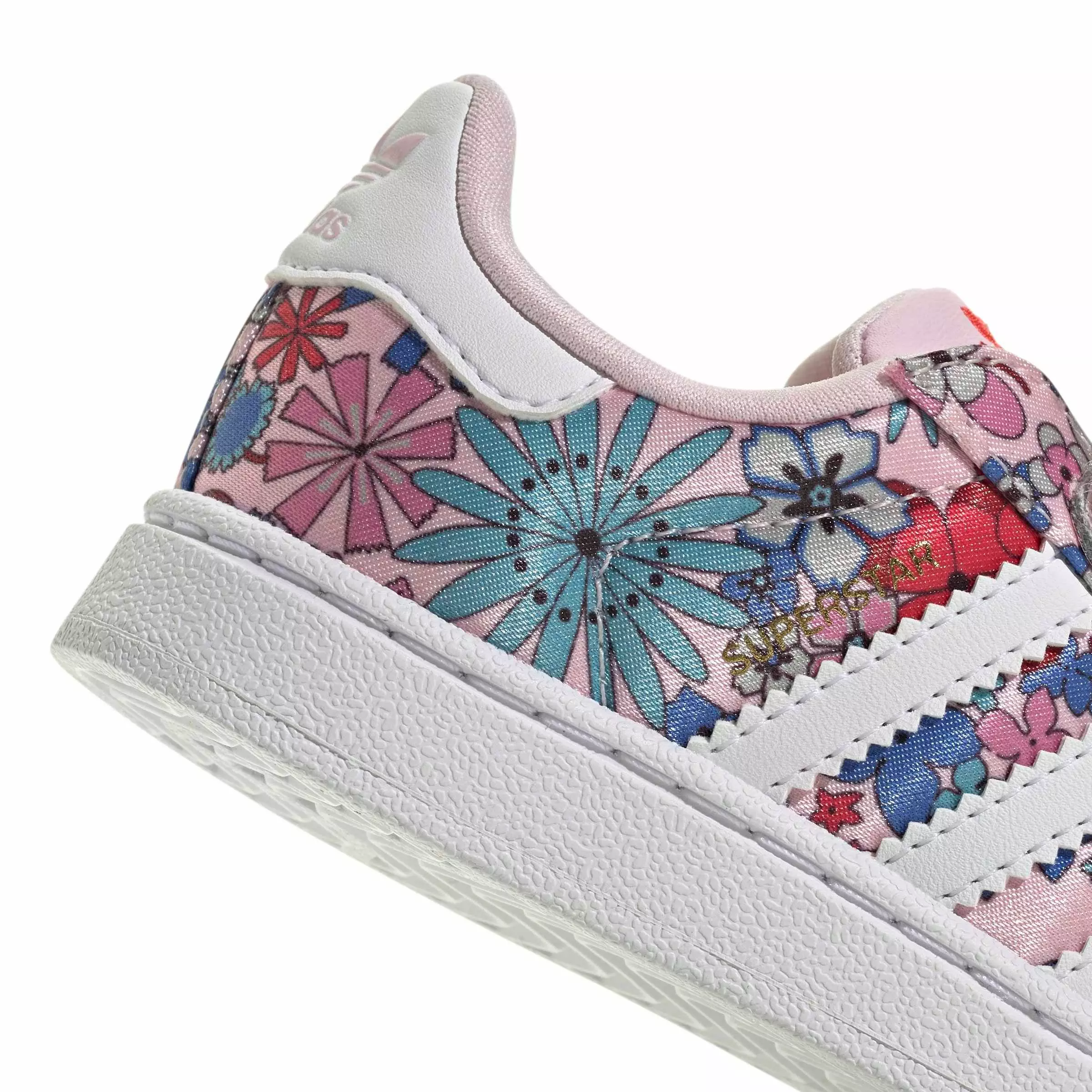 adidas Originals Liberty London Superstar II CC "Clear Pink/White/Light Pink" Infant Girls' Shoe - PINK/WHITE/LT PINK