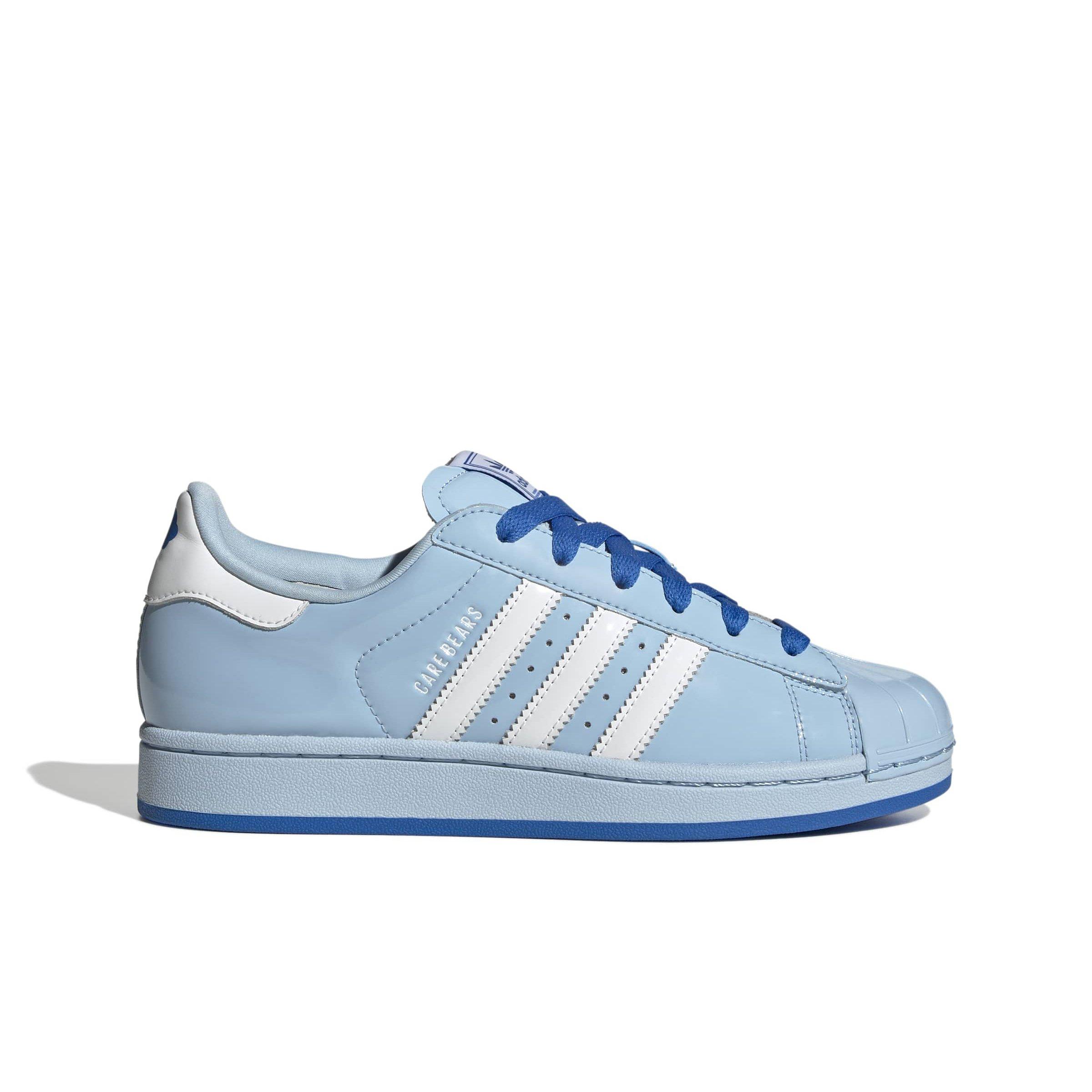 adidas Originals Care bears Superstar II "Clear Sky/Cloud White/Blue Bird" Women's Shoe - BLUE/WHITE