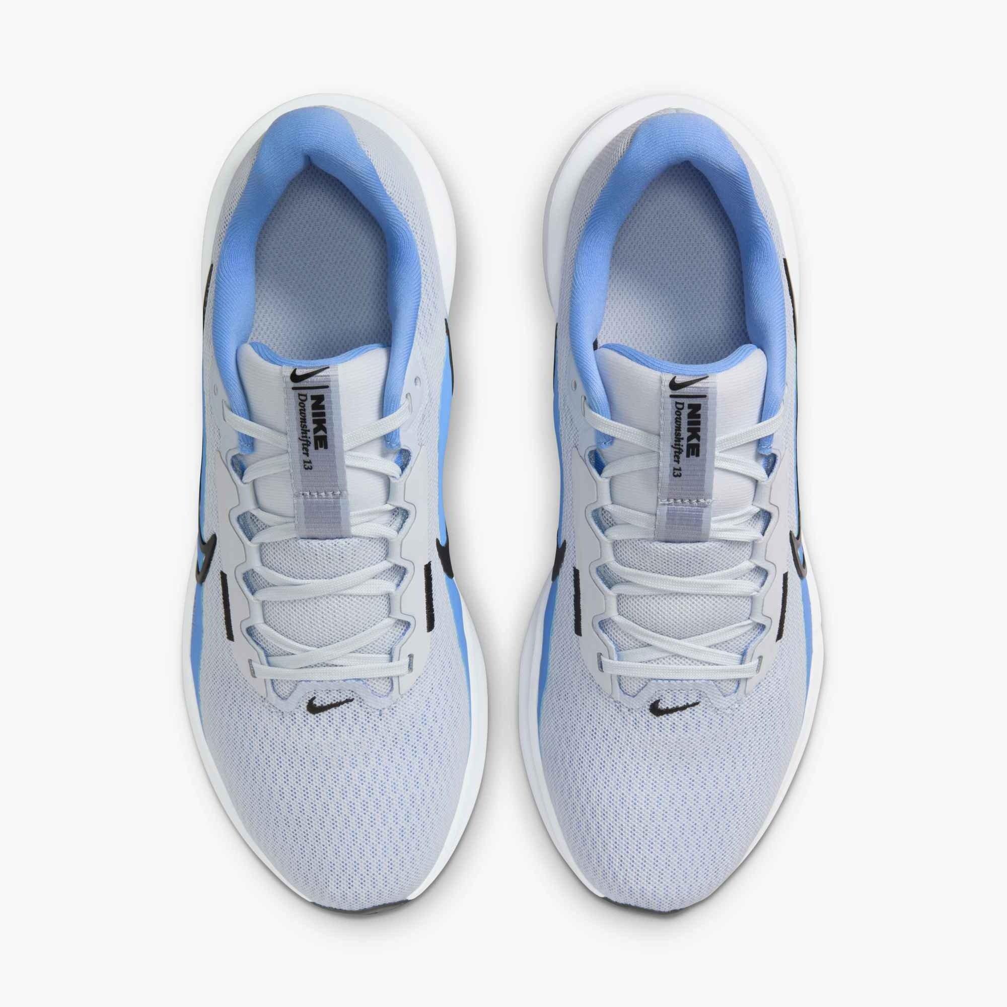 Nike Downshifter 13 "Football Grey/Royal Pulse/White/Black" Women's Running Shoe - GREY/ROYAL/WHITE/BLACK Thumbnail View 3