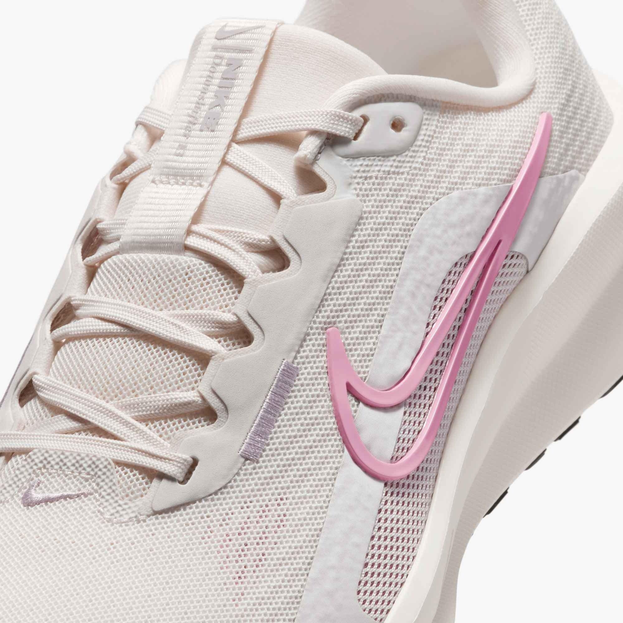 Nike Downshifter 13 "Phantom/Summit White/Sail/Elemental Pink" Women's Wide Running Shoe - PHANTOM/WHITE/SAIL/PINK Thumbnail View 6