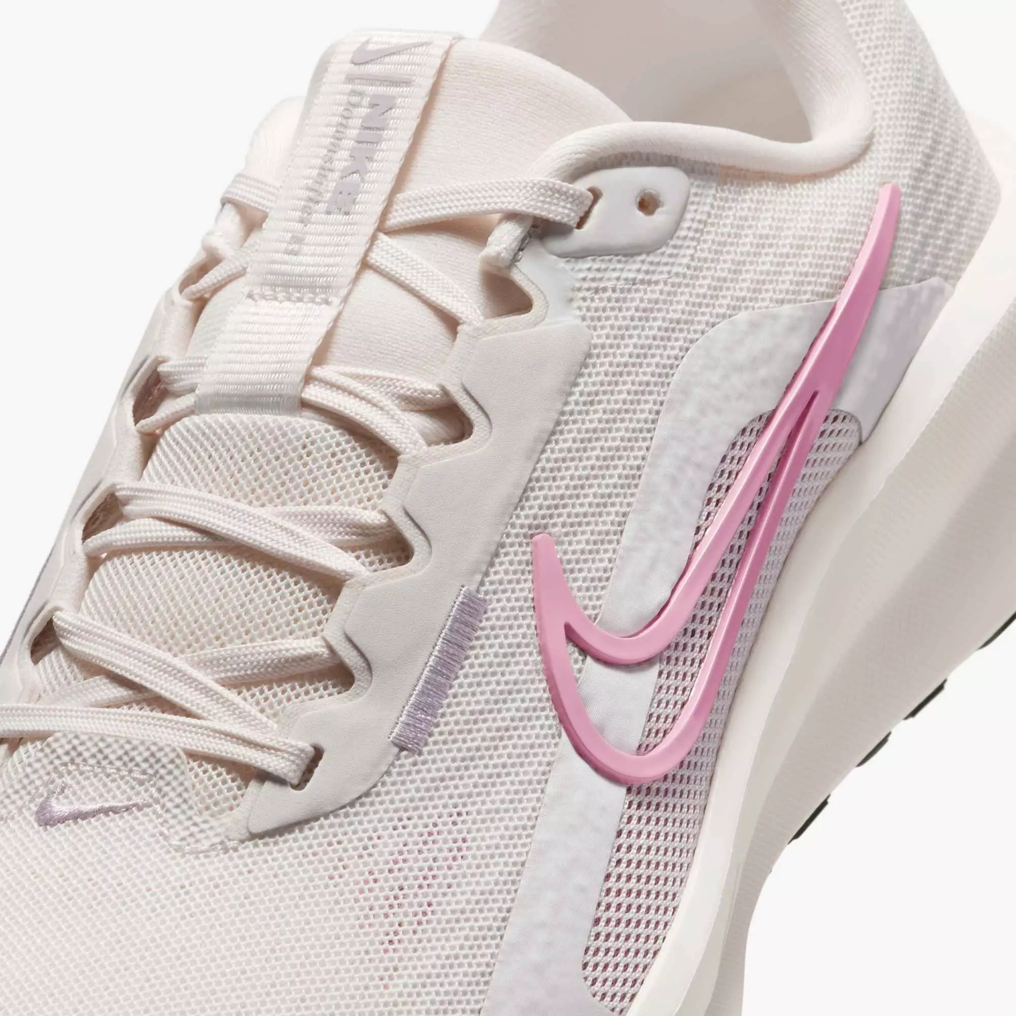 Nike Downshifter 13 "Phantom/Summit White/Sail/Elemental Pink" Women's Wide Running Shoe - PHANTOM/WHITE/SAIL/PINK