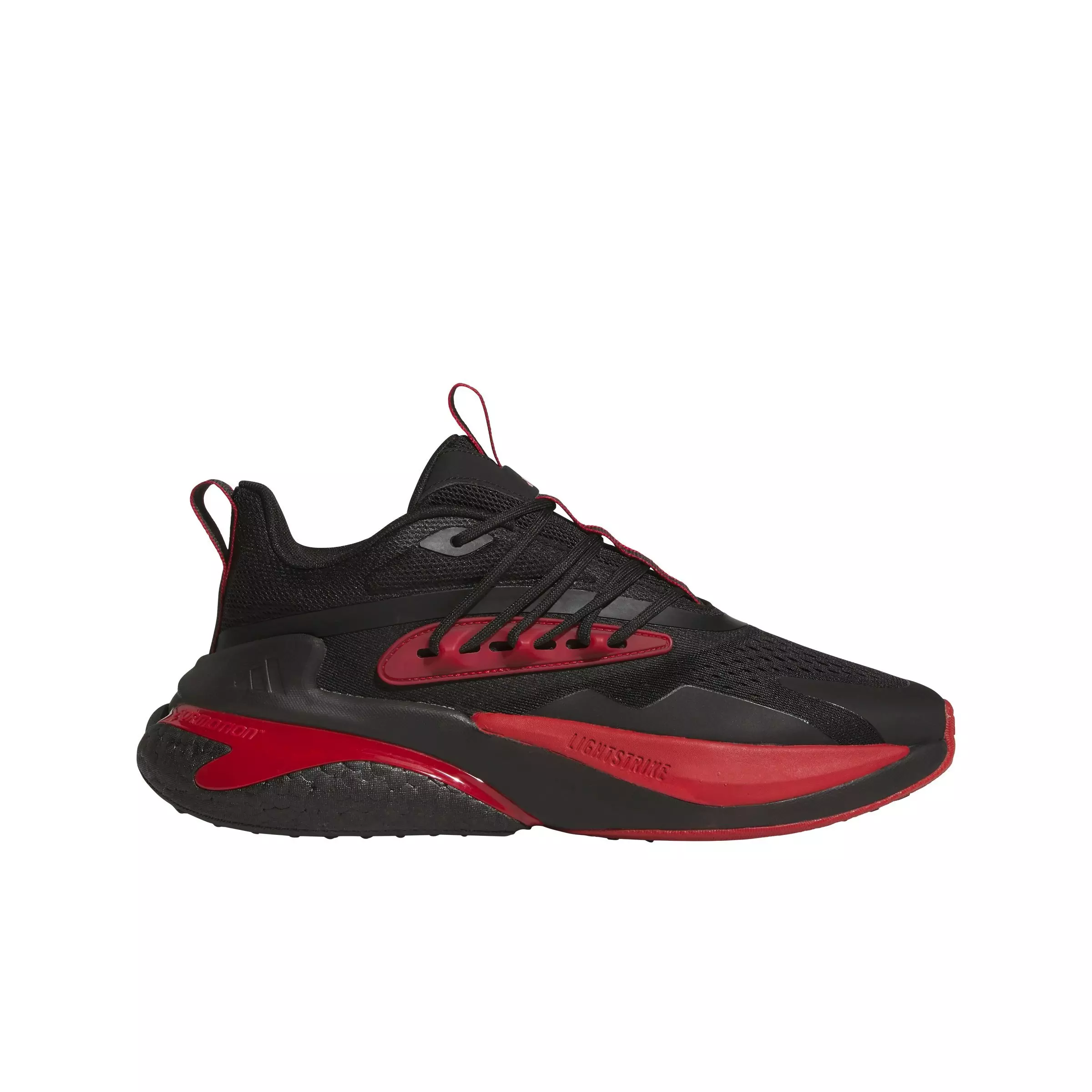 adidas Alphaboost V2 "Core Black/Team Power Red 2/Ftwr White" Unisex Running Shoe - BLACK/RED/WHITE