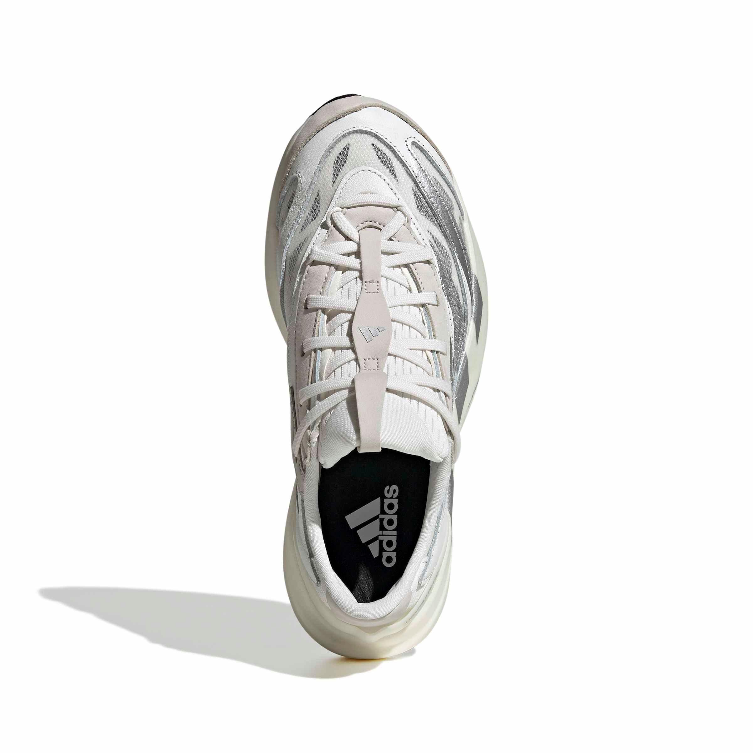adidas Lightblaze Evo SL "Core White/Matte Silver/Core Black" Women's Shoe - WHITE/SILVER/BLACK