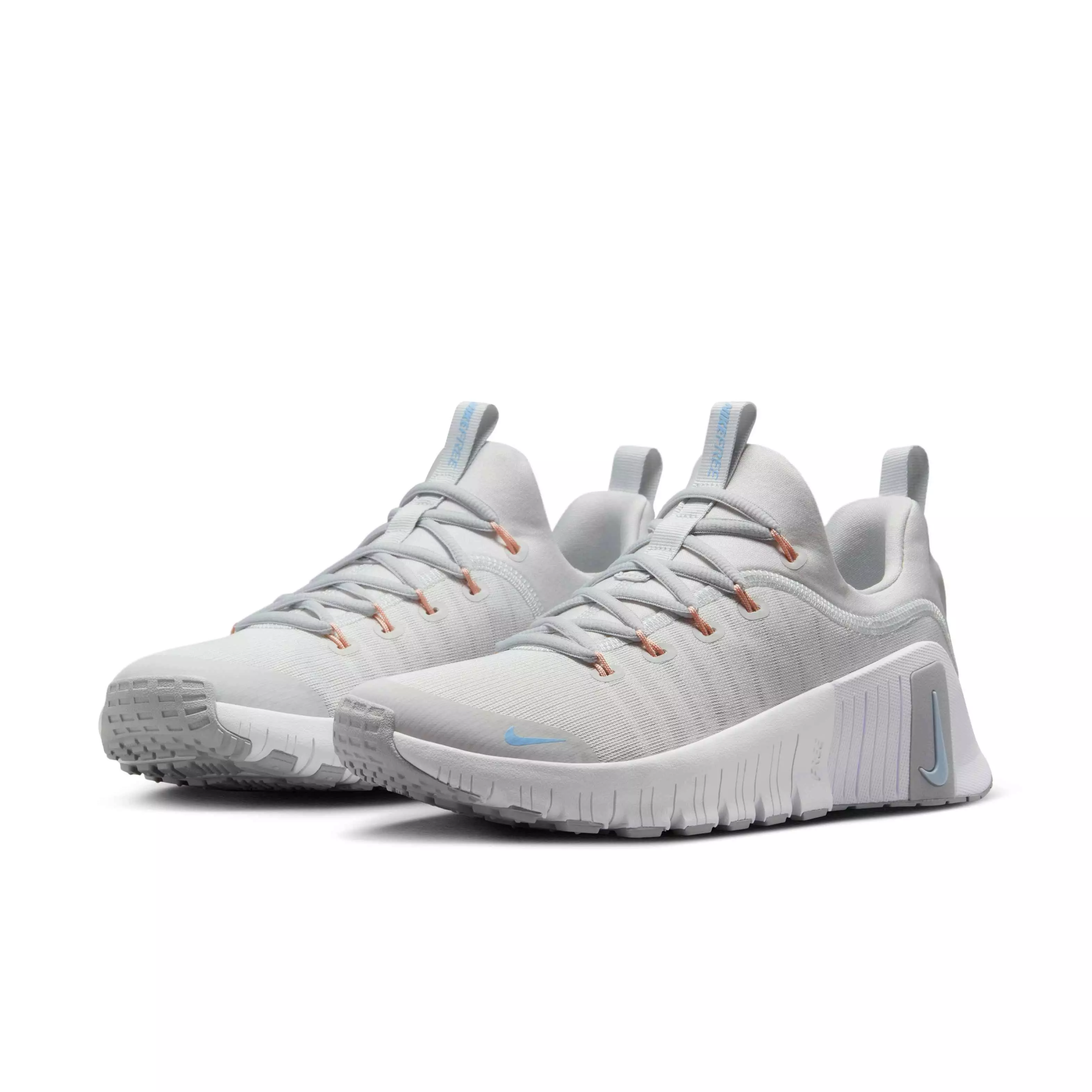 Nike Free Metcon 6 "Photon Dust/Lt Smoke Grey/Summit White/Metallic Silver" Women's Training Shoe - DUST/LT GREY/WHITE/SILVER