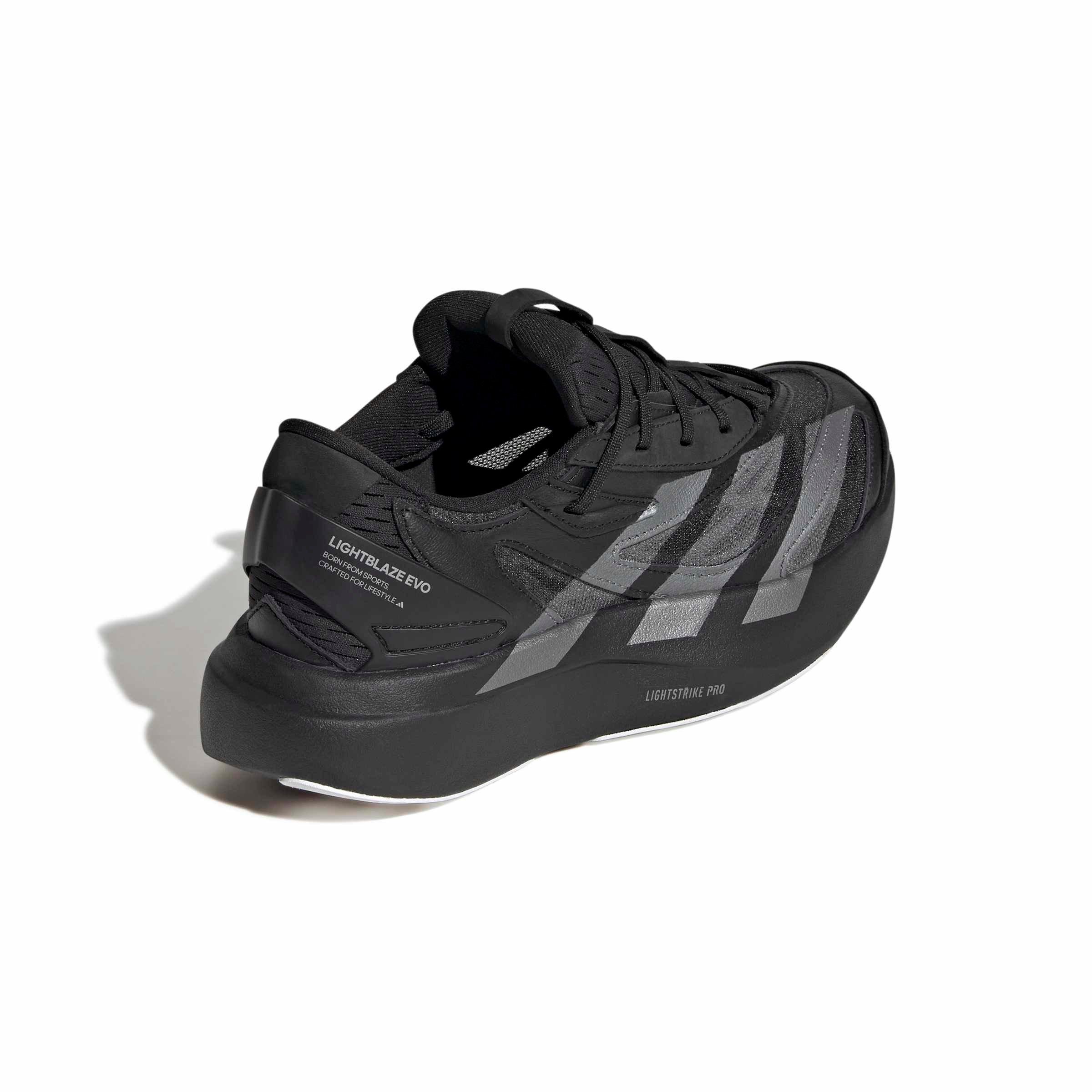 adidas Lightblaze Evo SL "Core Black/Iron Metallic/Ftwr White" Women's Shoe - BLACK/IRON/WHITE
