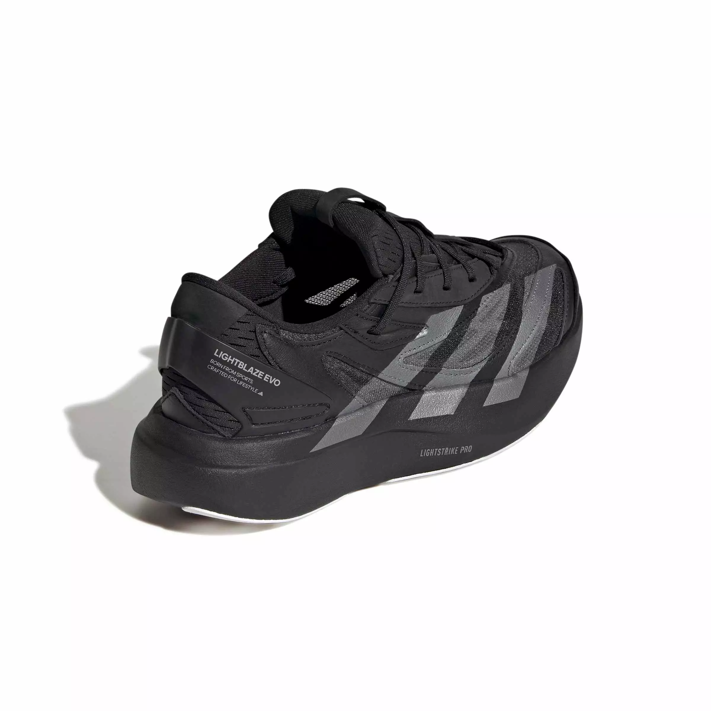 adidas Lightblaze Evo SL "Core Black/Iron Metallic/Ftwr White" Women's Shoe - BLACK/IRON/WHITE