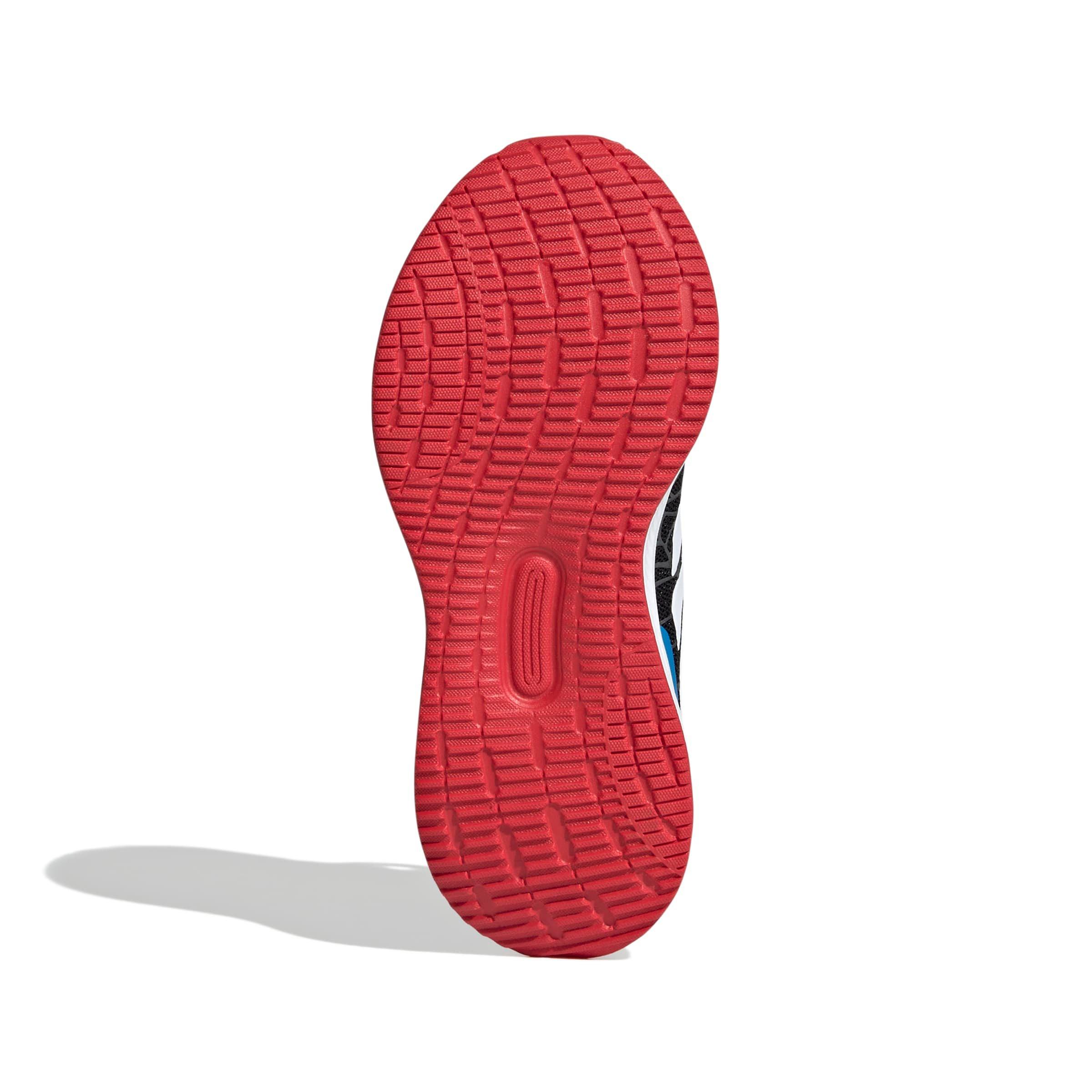 adidas Marvel Spider-Man Runfalcon Preschool Boys' "Core Black/Ftwr White/Pure Ruby" Running Shoe