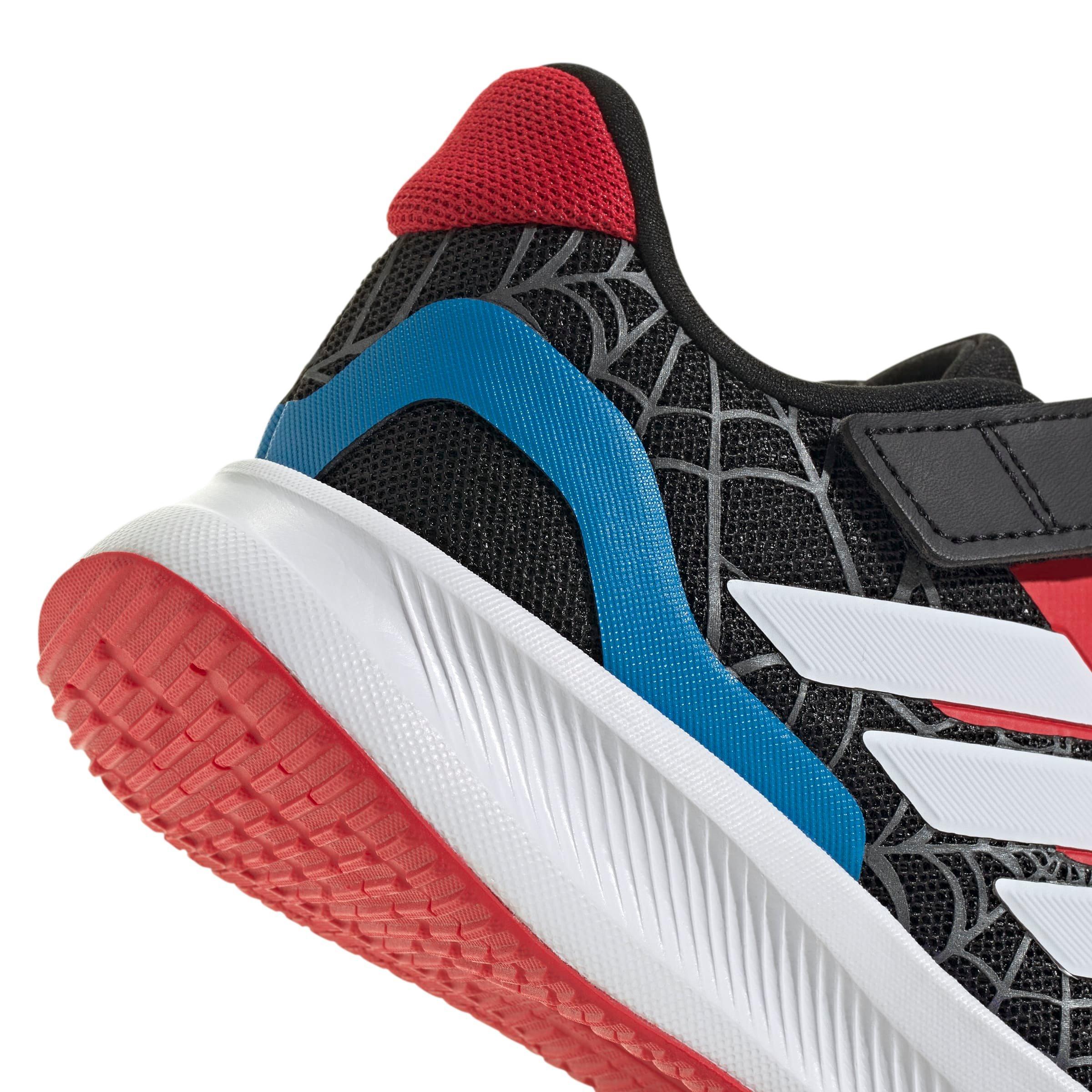 adidas Marvel Spider-Man Runfalcon Preschool Boys' "Core Black/Ftwr White/Pure Ruby" Running Shoe
