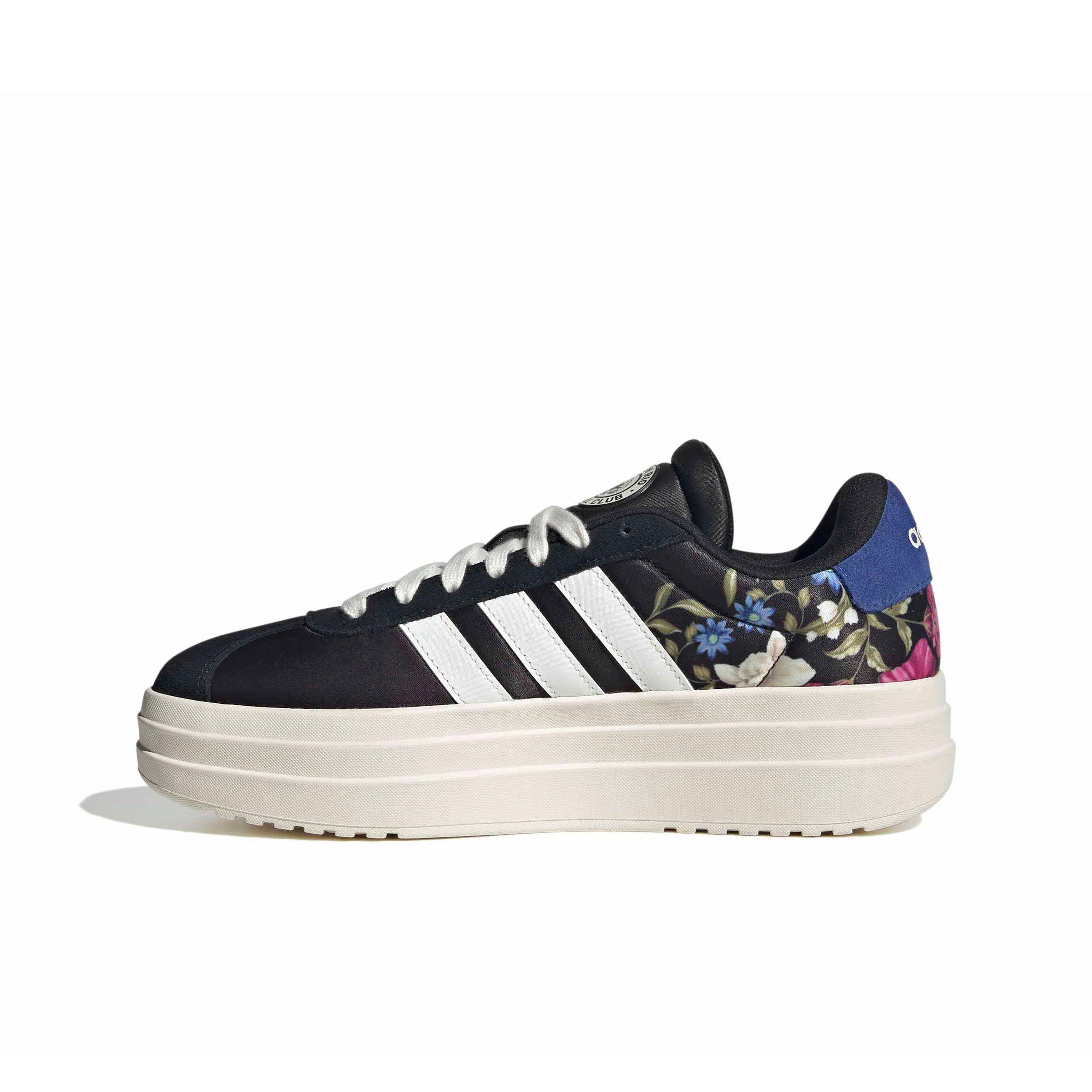 adidas VL Court Bold "Core Black/Core White/Off White" Women's Shoe - BLACK/WHITE/OFF WHITE