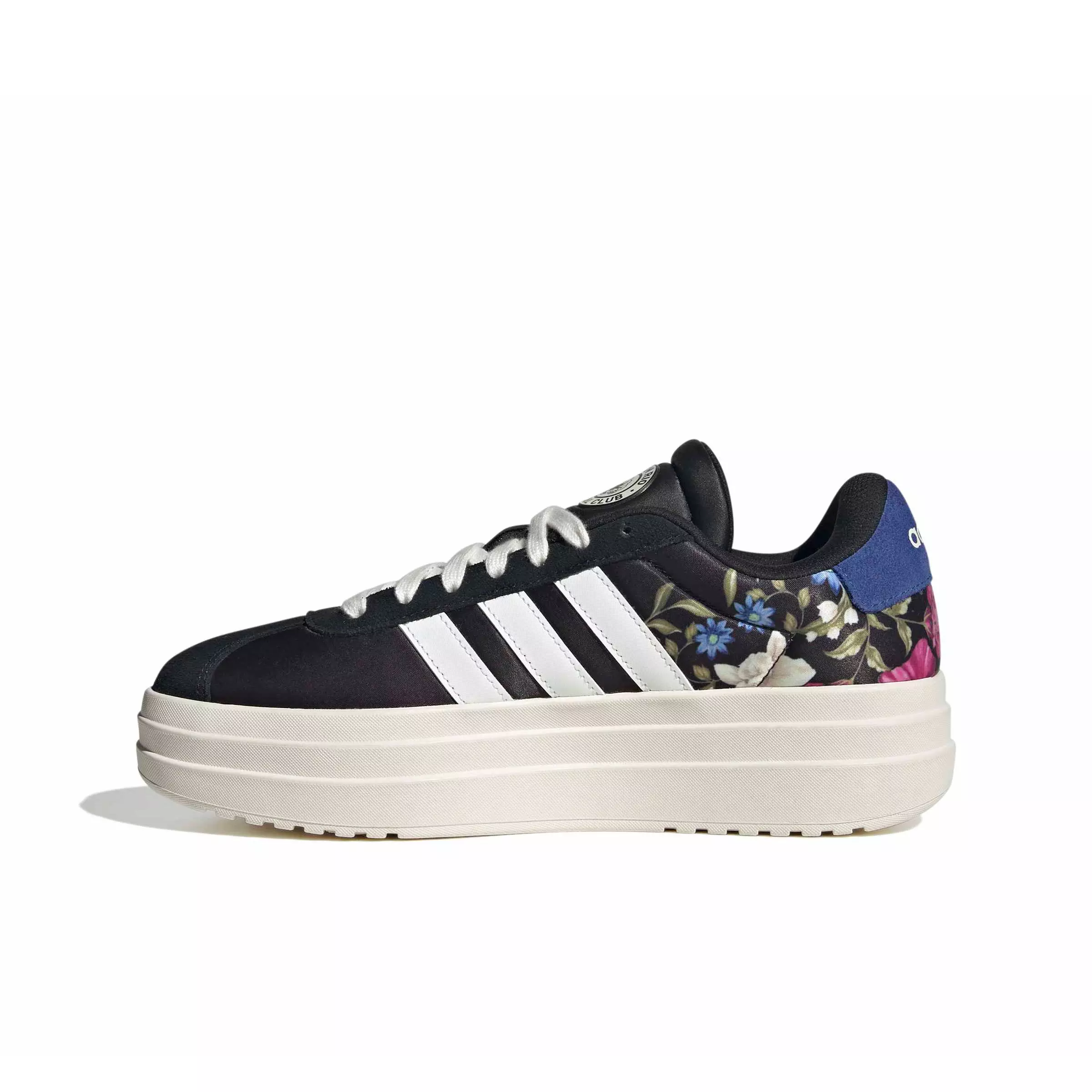 adidas VL Court Bold "Core Black/Core White/Off White" Women's Shoe - BLACK/WHITE/OFF WHITE