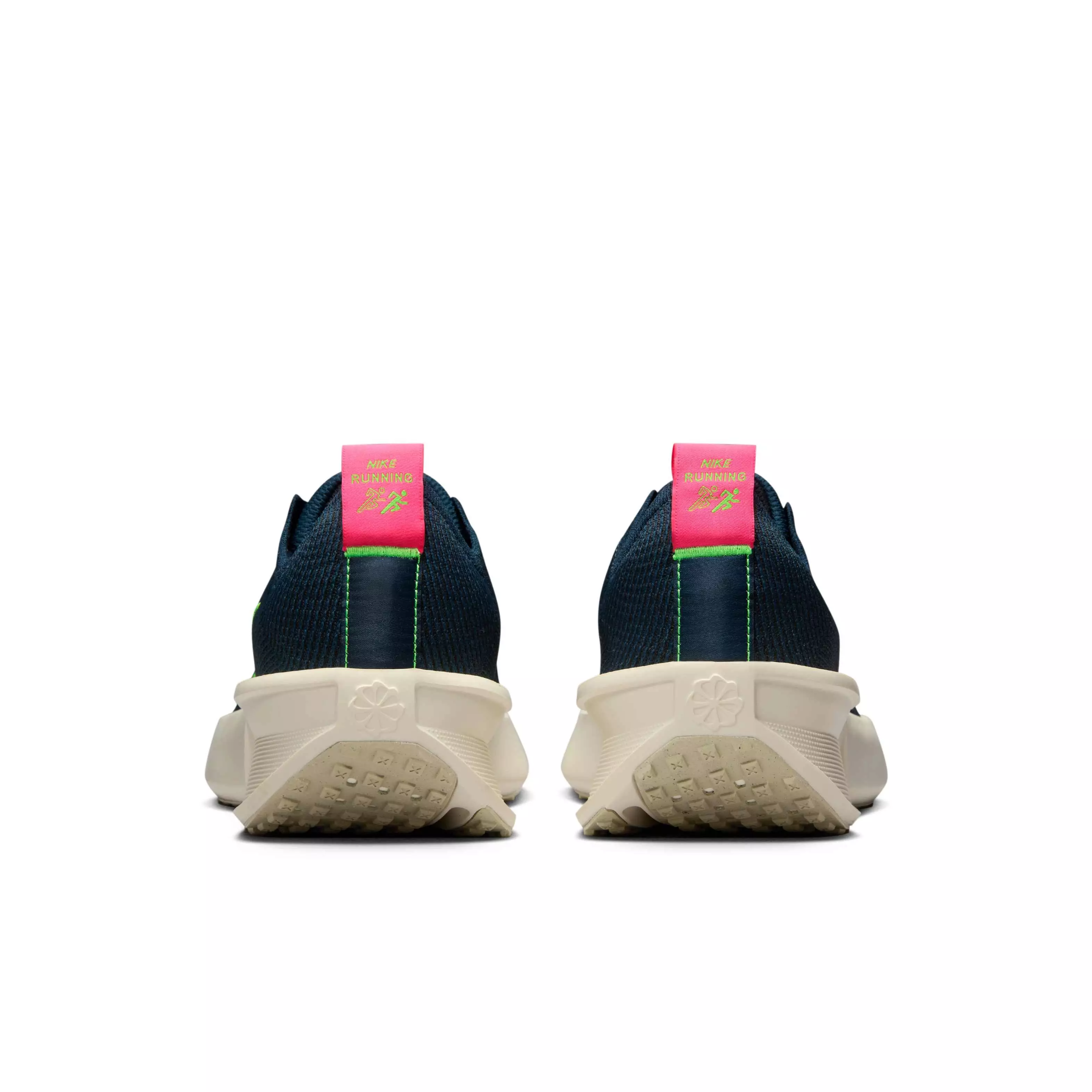 Nike Interact Run "Armory Navy/Hyper Pink/Pale Ivory/Green Strike" Women's Running Shoe - NAVY/PINK/IVORY/GREEN