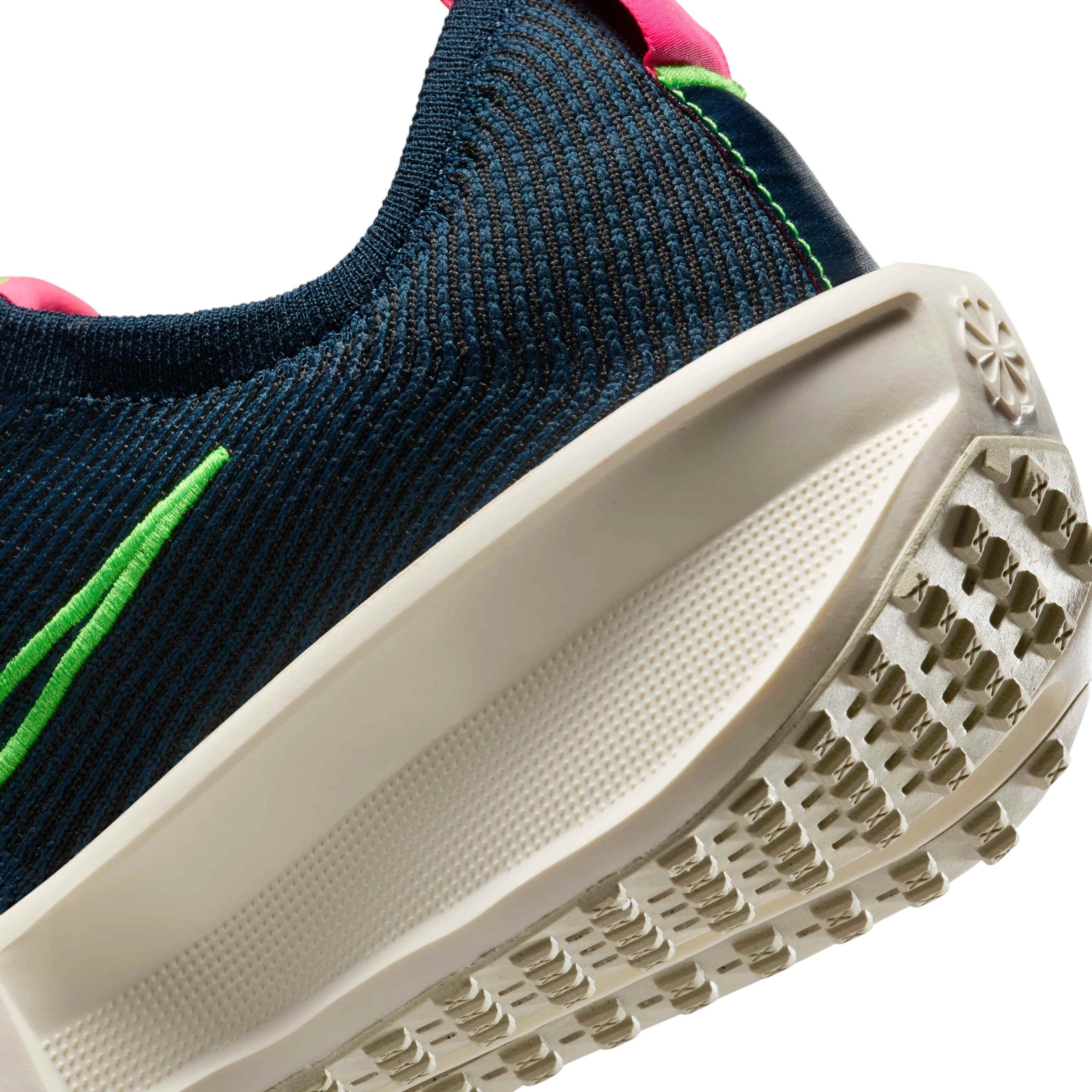 Nike Interact Run "Armory Navy/Hyper Pink/Pale Ivory/Green Strike" Women's Running Shoe - NAVY/PINK/IVORY/GREEN Thumbnail View 8