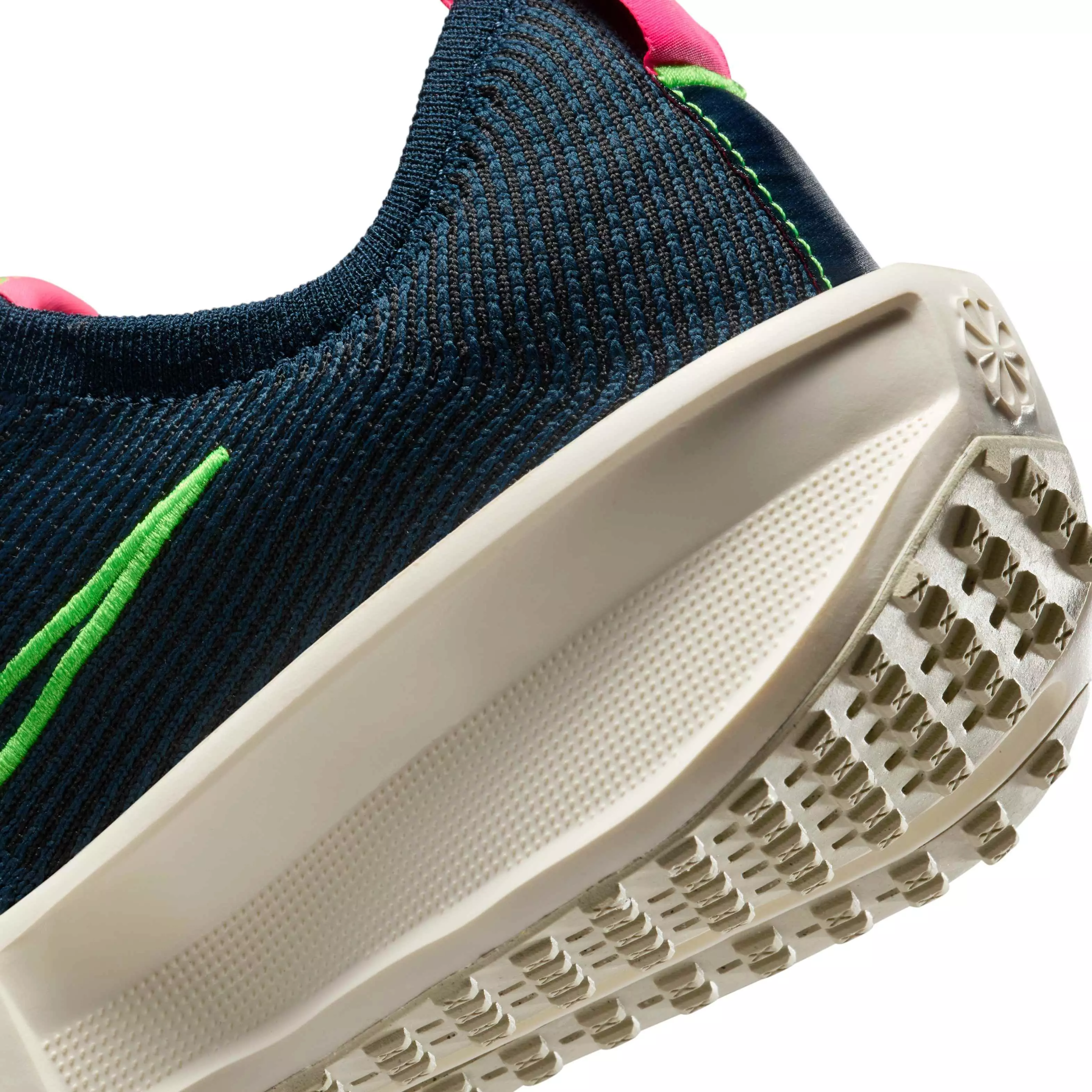 Nike Interact Run "Armory Navy/Hyper Pink/Pale Ivory/Green Strike" Women's Running Shoe - NAVY/PINK/IVORY/GREEN