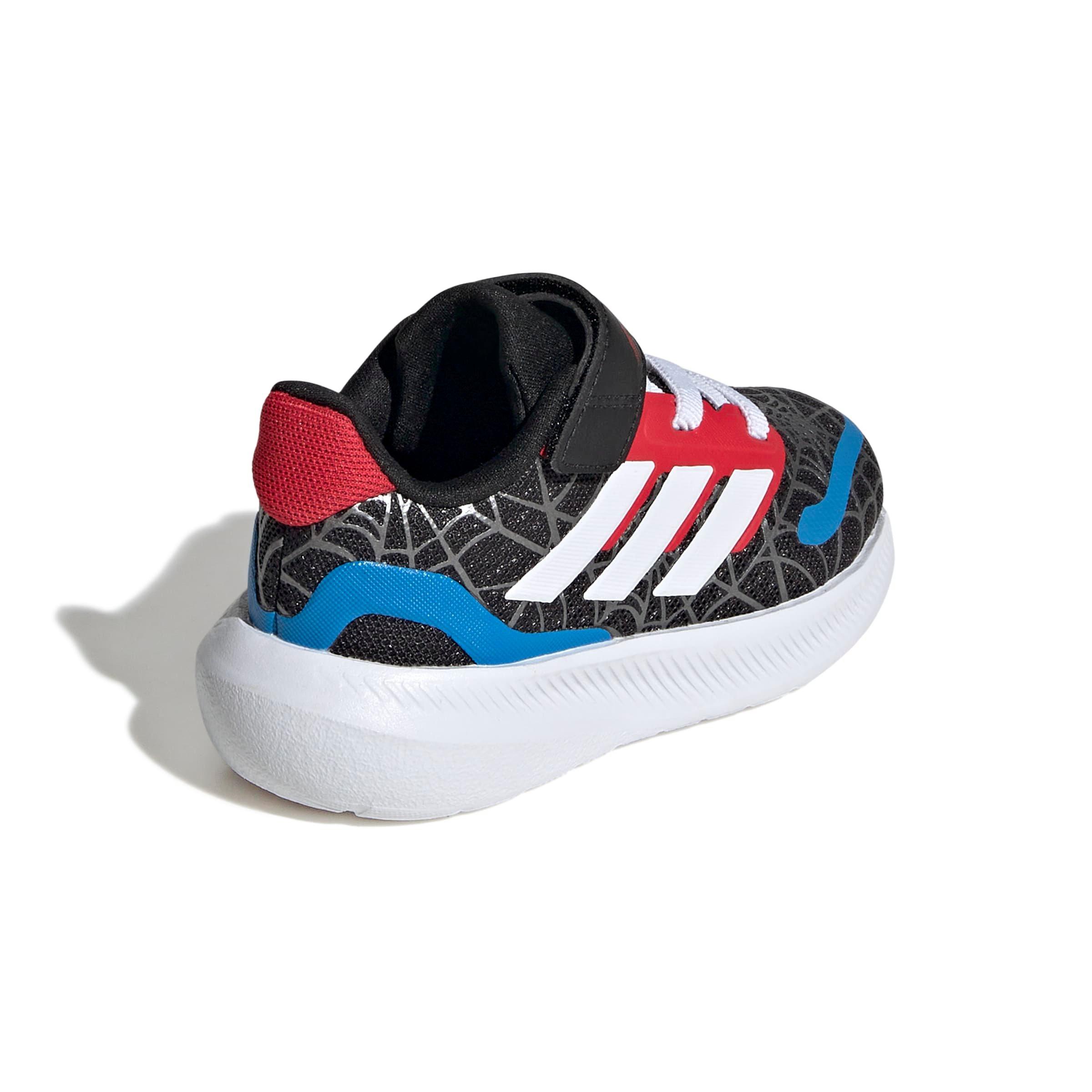 adidas Marvel Spider-Man Runfalcon Infant Boys' "Core Black/Ftwr White/Pure Ruby" Running Shoe