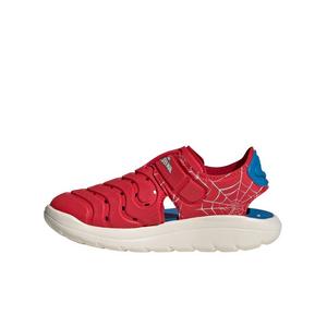 adidas Marvel Spider-Man Water "Pure Ruby/Ftwr White/Bright Blue" Preschool Boys' Sandal