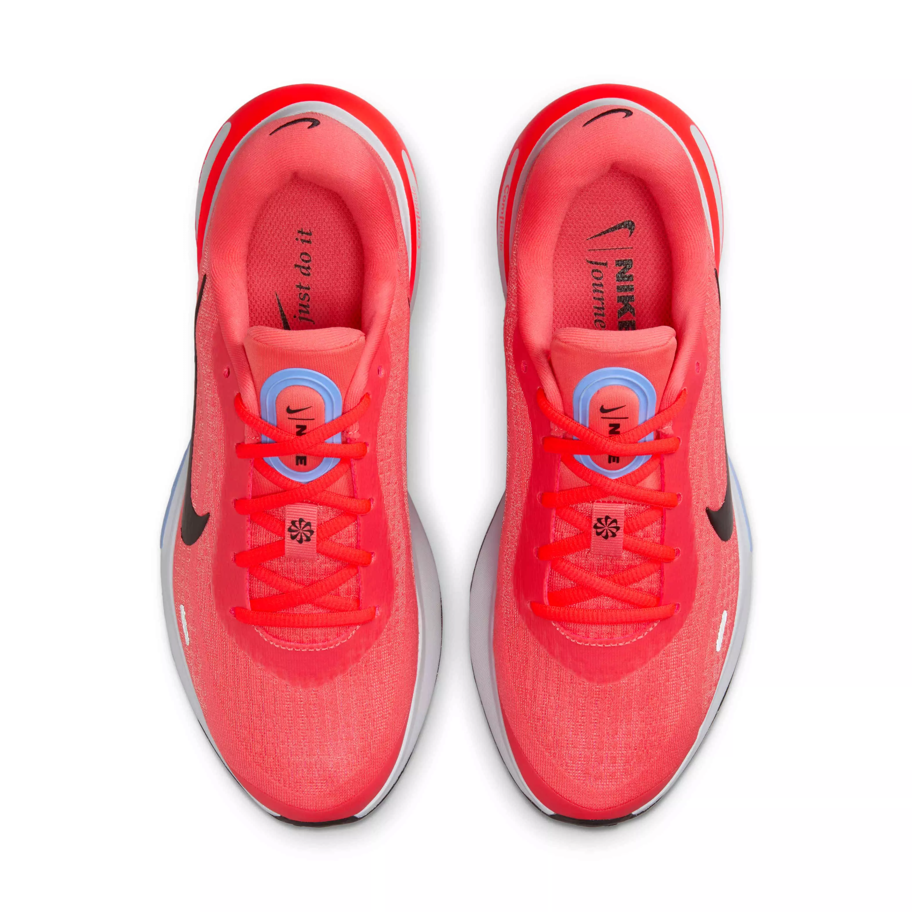 Nike Journey Run "Magic Ember/Bright Crimson/Hyper Pink/Black" Women's Running Shoe - EMBER/CRIMSON/PINK/BLACK