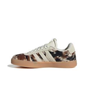 adidas VL Court 3.0 "Off White/Off White/Trace Brown" Women's Shoe - OFF WHITE/OFF WHITE/BROWN