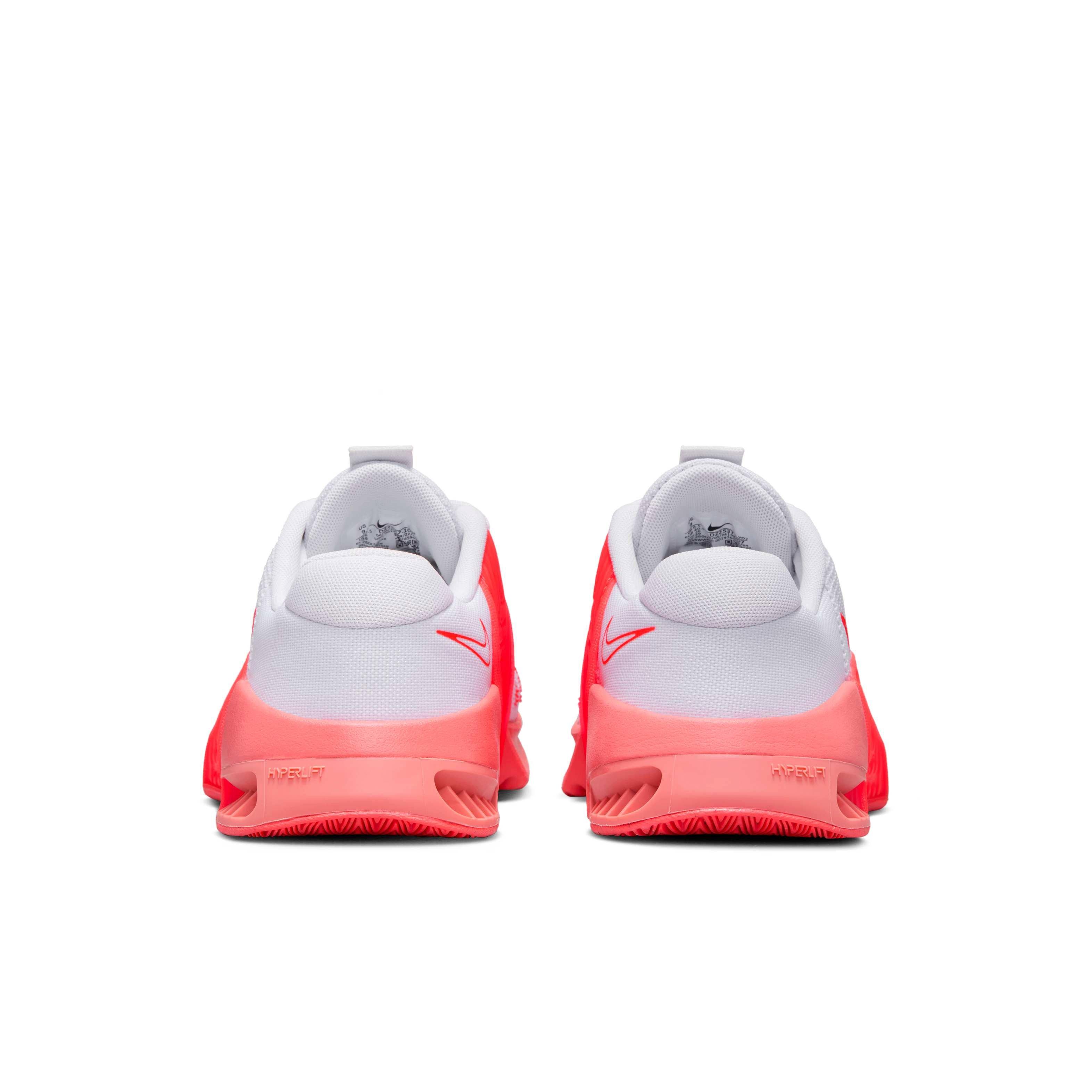 Nike Metcon 9 "White/Magic Ember/Summit White/Bright Crimson" Women's Training Shoe - WHITE/EMBER/WHITE/CRIMSON Thumbnail View 5