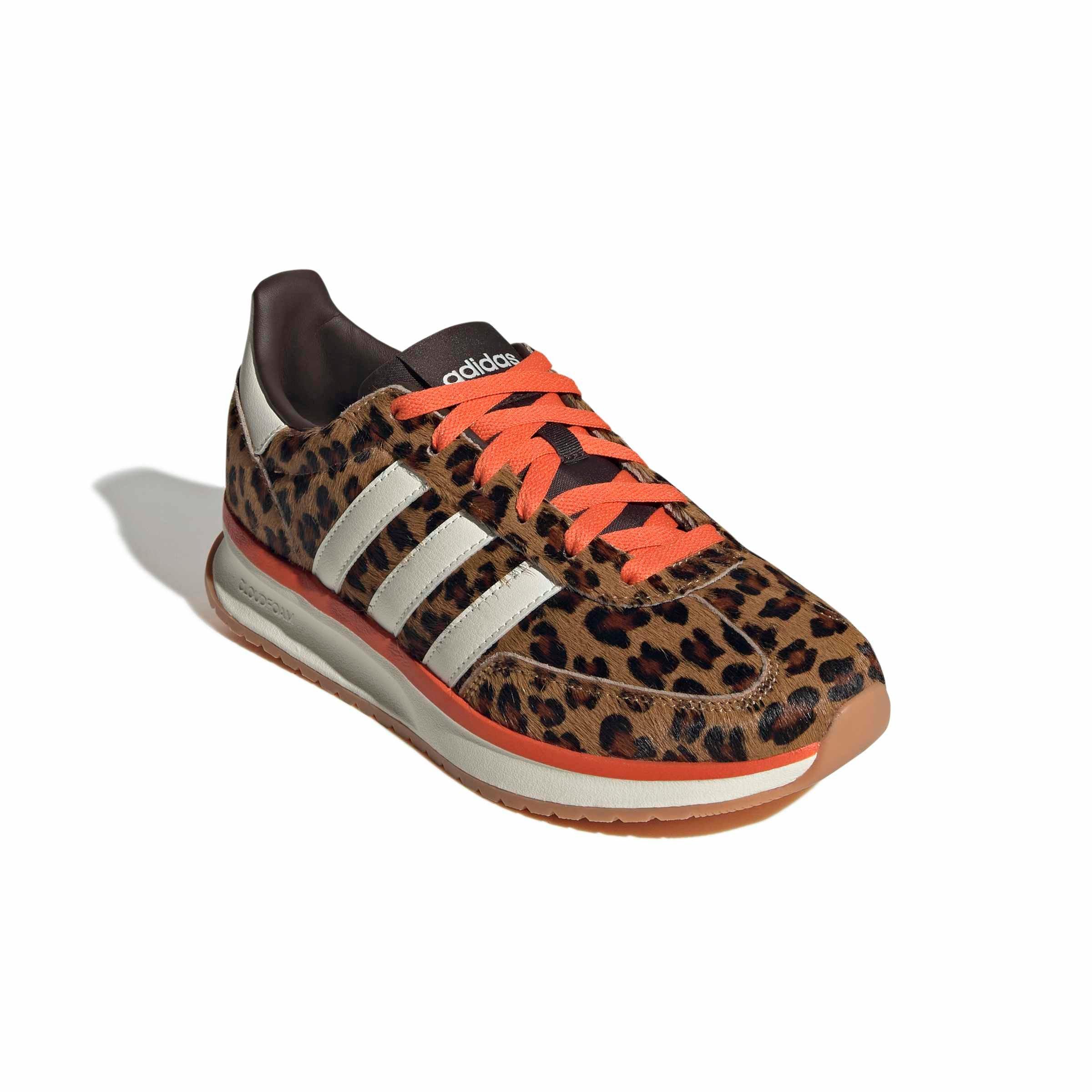 adidas Run 70s 2.0 "Dark Brown/Off White/Semi Impact Orange" Women's Shoe - DK BROWN/OFF WHITE/ORANGE