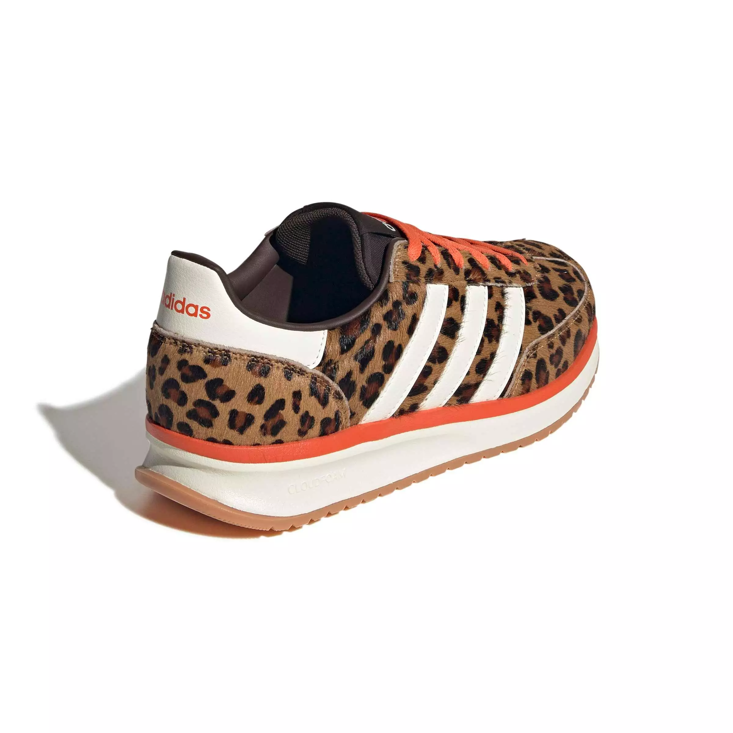 adidas Run 70s 2.0 "Dark Brown/Off White/Semi Impact Orange" Women's Shoe - DK BROWN/OFF WHITE/ORANGE