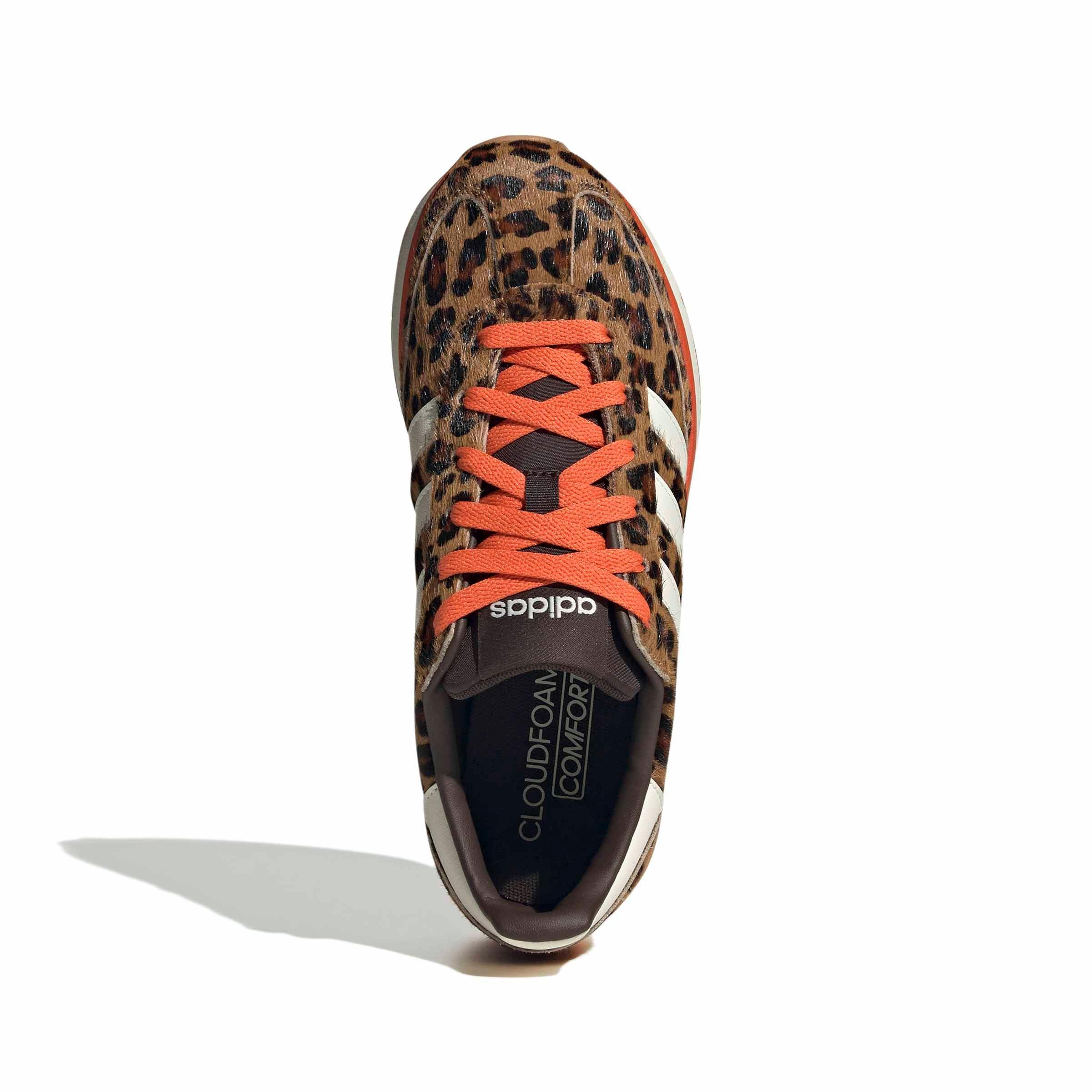 adidas Run 70s 2.0 "Dark Brown/Off White/Semi Impact Orange" Women's Shoe - DK BROWN/OFF WHITE/ORANGE