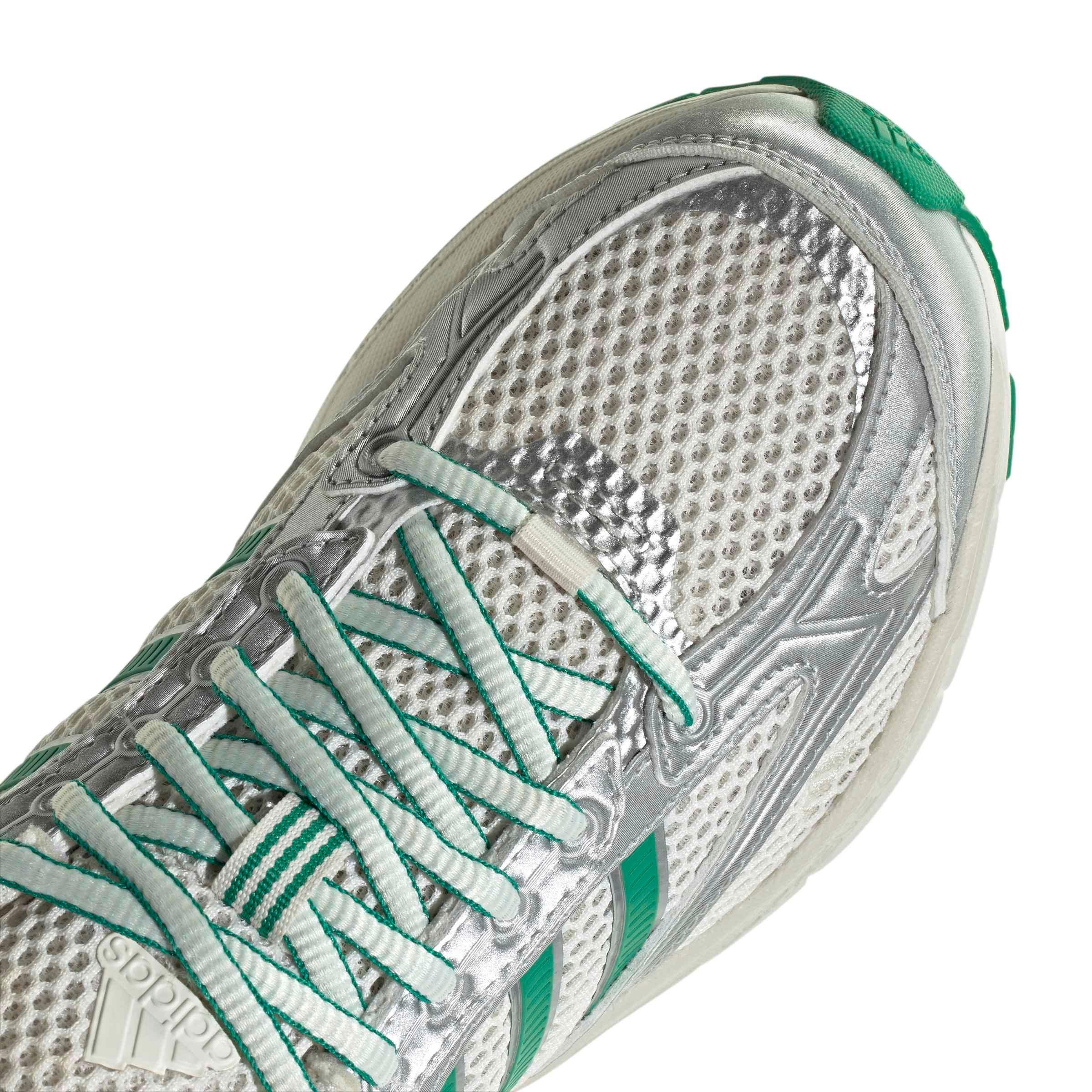 adidas Spiritain 2000 "Chalk White/Silver Metallic/Court Green" Women's Shoe - WHITE/SILVER/GREEN