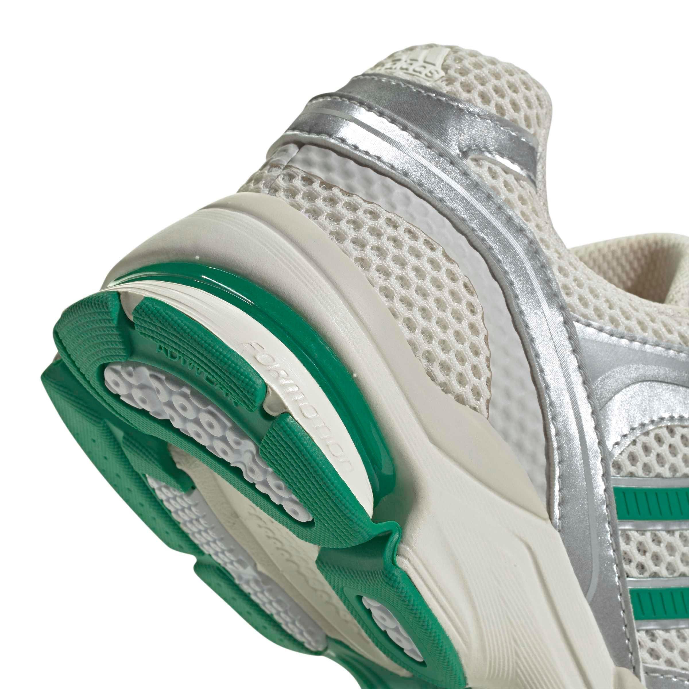 adidas Spiritain 2000 "Chalk White/Silver Metallic/Court Green" Women's Shoe - WHITE/SILVER/GREEN
