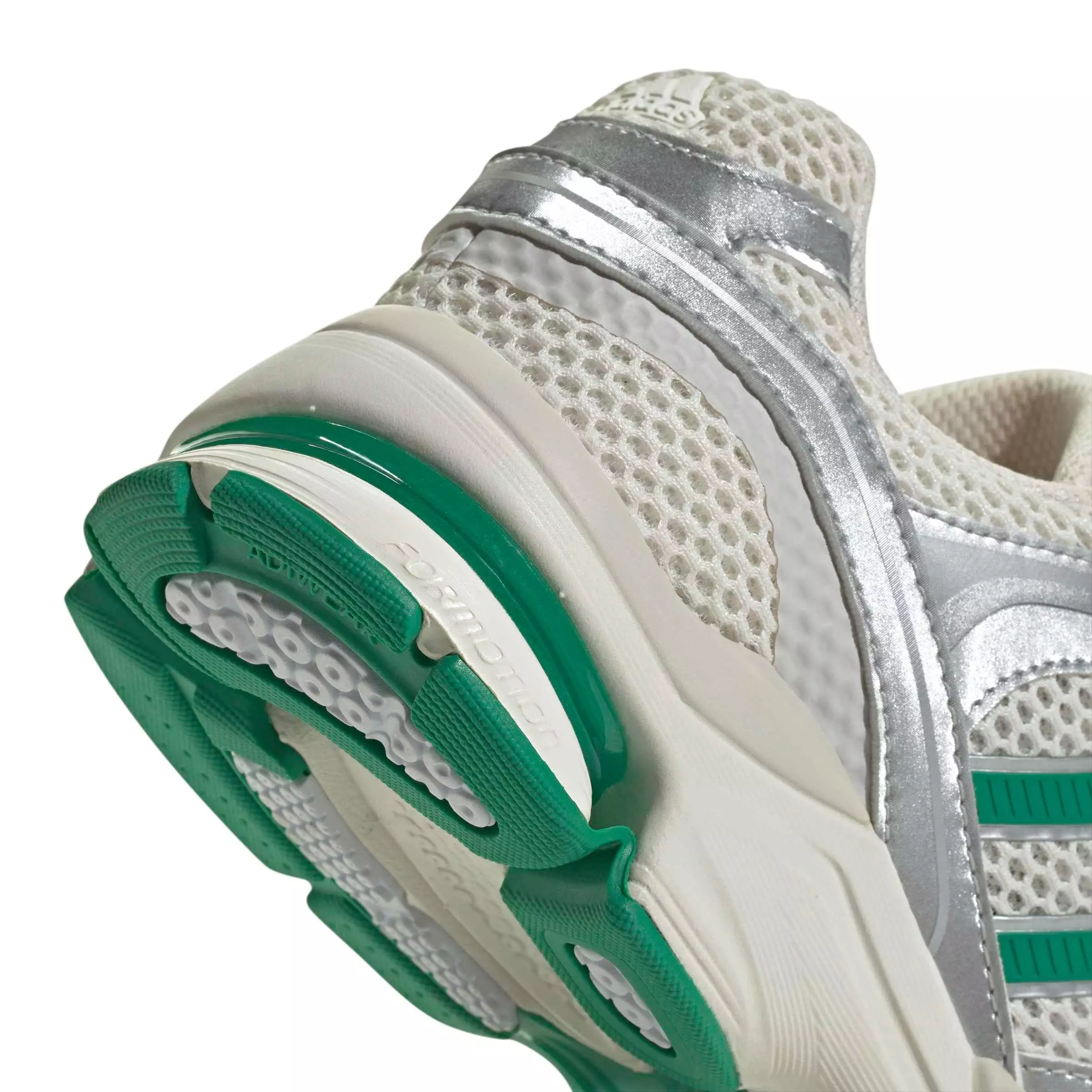 adidas Spiritain 2000 "Chalk White/Silver Metallic/Court Green" Women's Shoe - WHITE/SILVER/GREEN