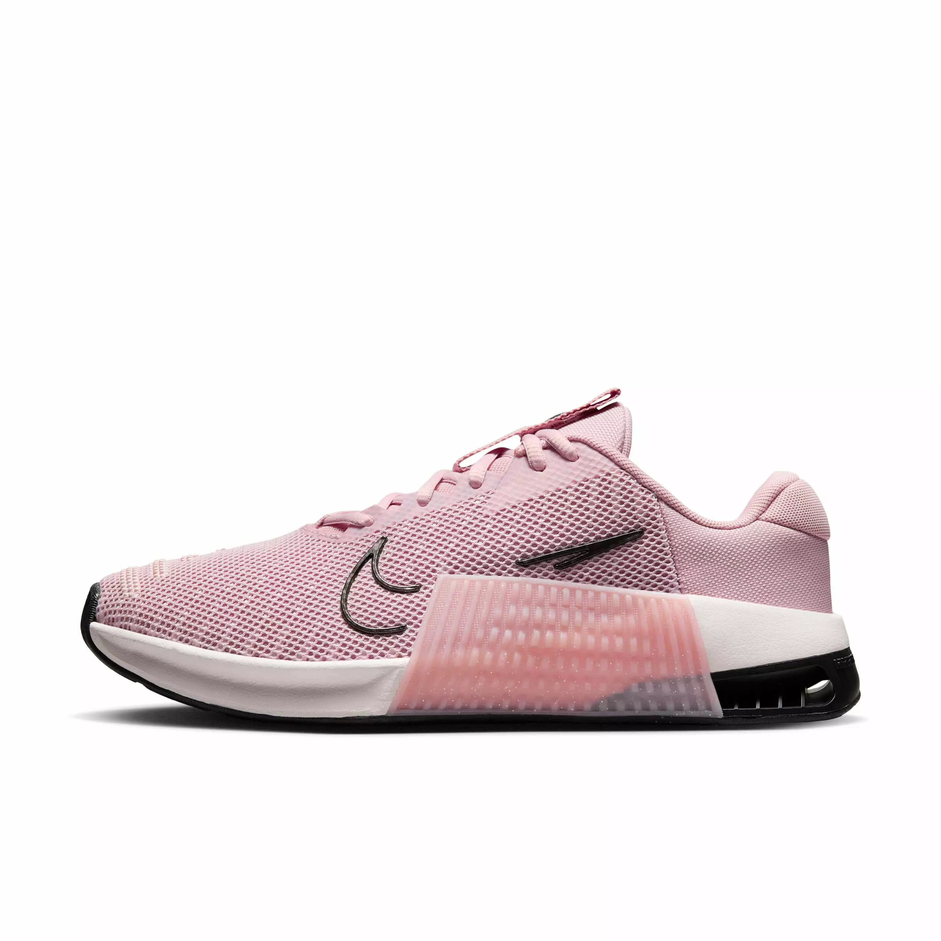 Nike Metcon 9 "Pink Oxford/Black/Light Soft Pink/Metallic Black" Women's Training Shoe - PINK/BLACK/LT PINK/BLACK