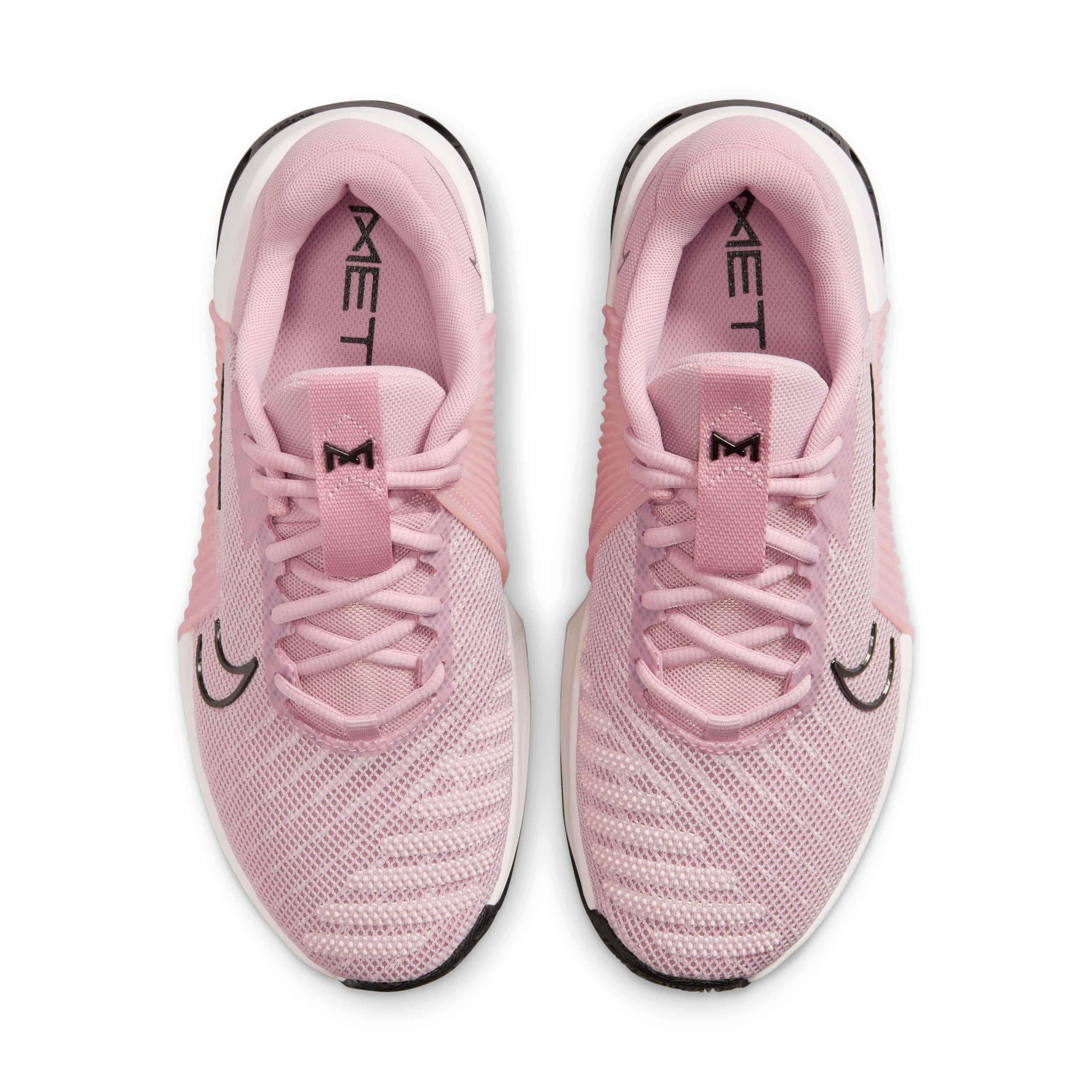 Nike Metcon 9 "Pink Oxford/Black/Light Soft Pink/Metallic Black" Women's Training Shoe - PINK/BLACK/LT PINK/BLACK Thumbnail View 4