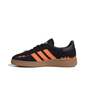 adidas Originals Minecraft Handball Spezial "Core Black/Pure Orange/White" Grade School Boys' Shoe