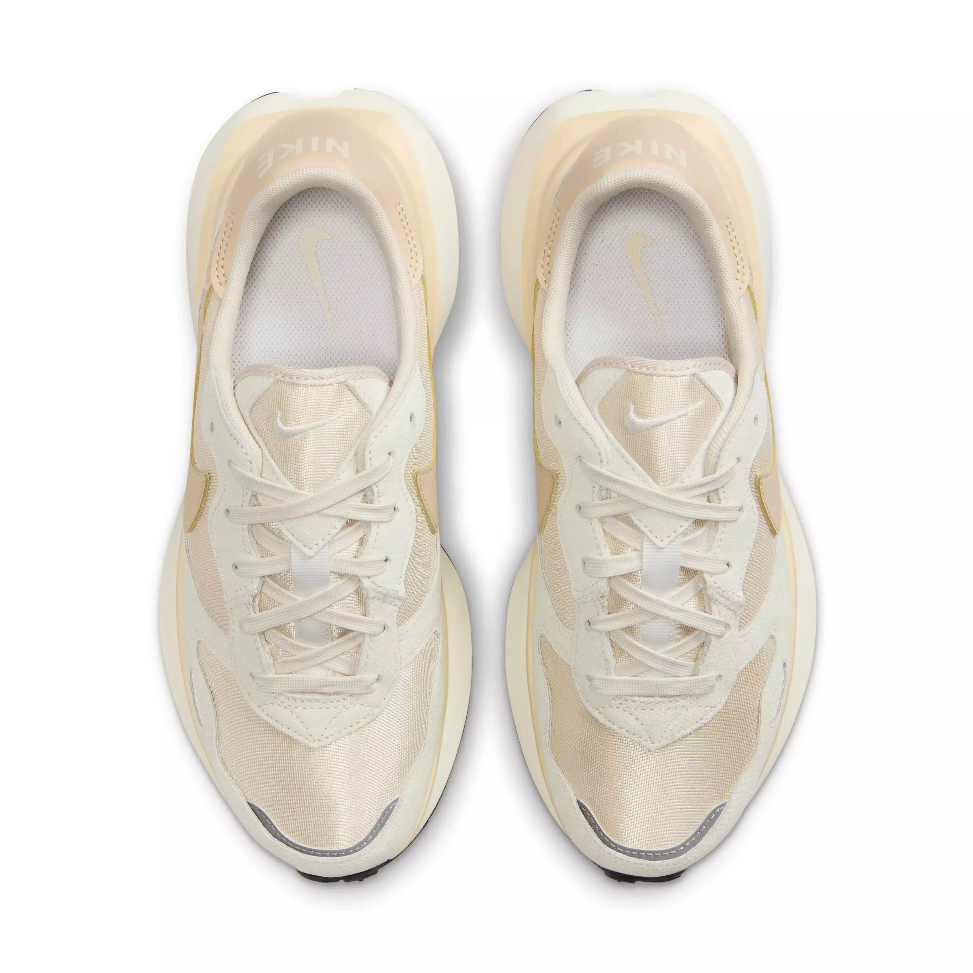 Nike Phoenix Waffle "Summit White/Light Orewood Brown/Black/Sanddrift" Women's Shoe - WHITE/LT BROWN/BLACK/SANDDRIFT